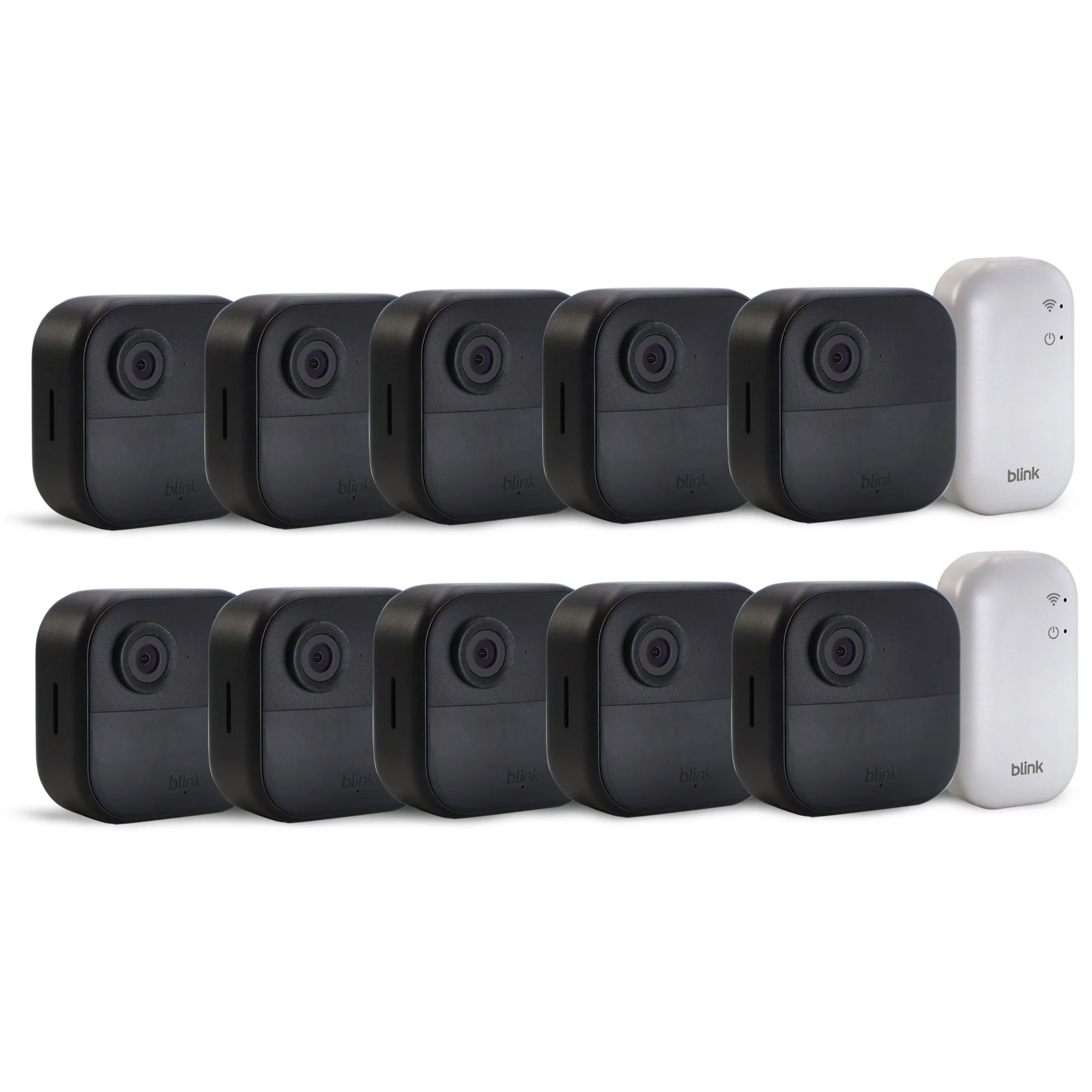 2x Blink Outdoor 4 Wireless Smart Security Camera - Sync Module Core Included (5 Cameras)