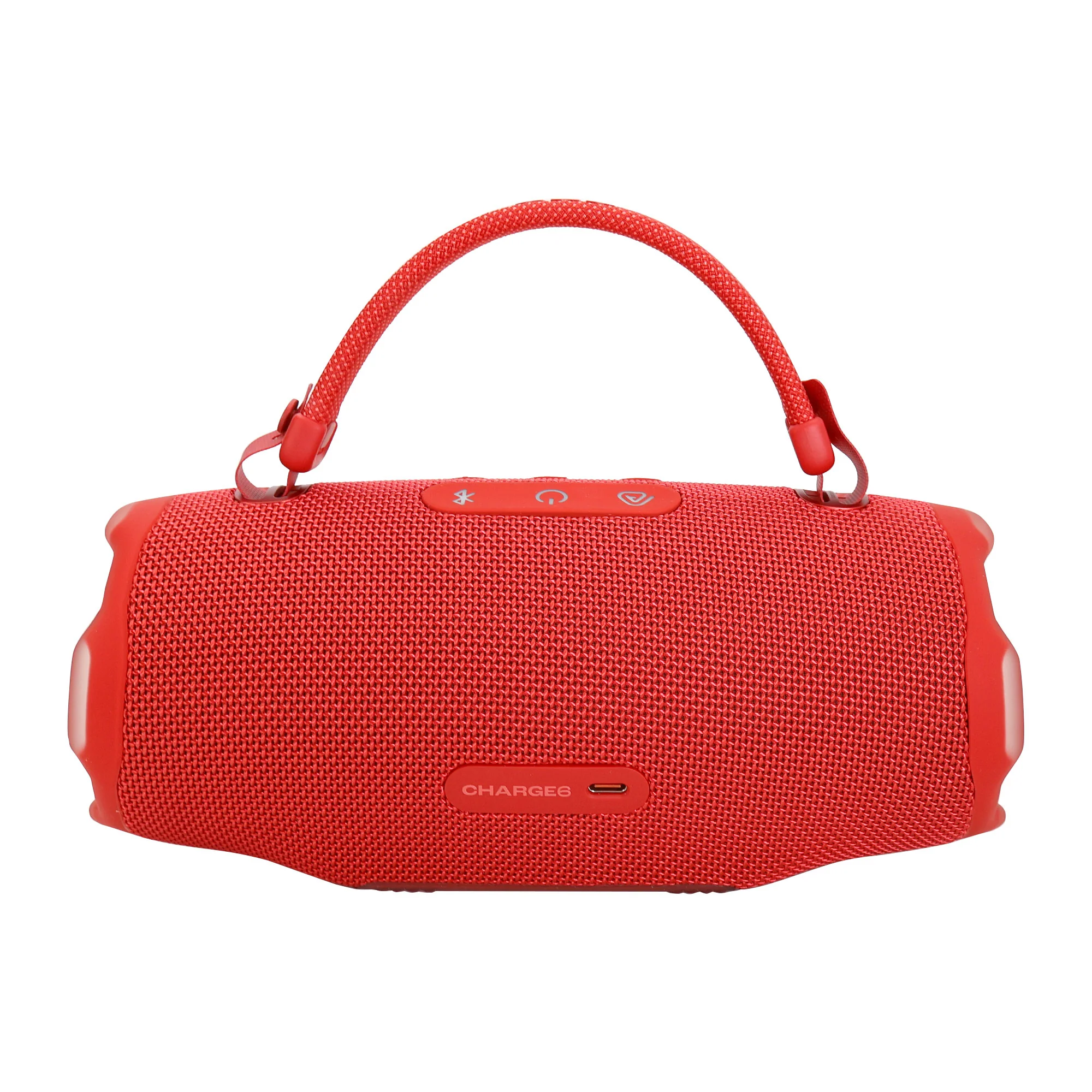 2x JBL Charge 6 Portable Waterproof Bluetooth Speaker (Red) - Image 8
