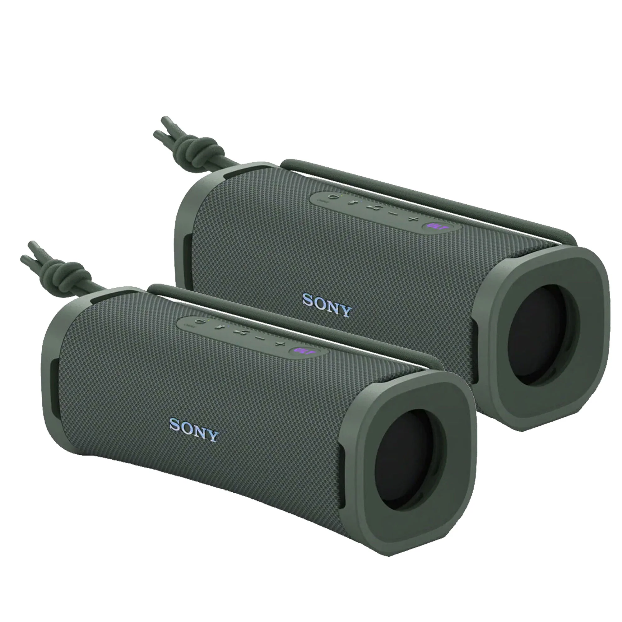 2x Sony ULT FIELD 1 Wireless Bluetooth Speakers Forest Gray - Open Box, Portable, Bass
