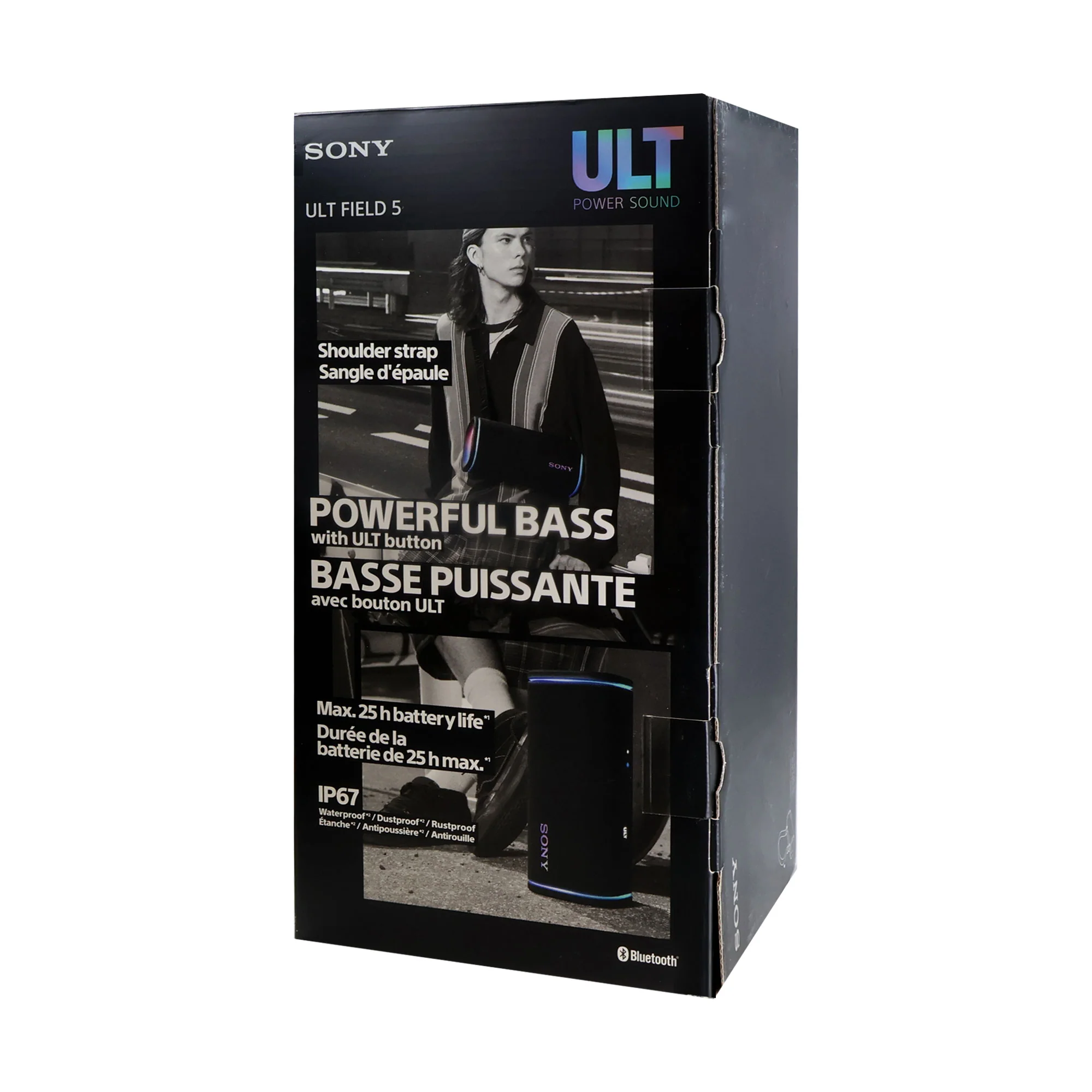 2x Sony ULT FIELD 5 Wireless Portable Speaker (Black) - Image 8