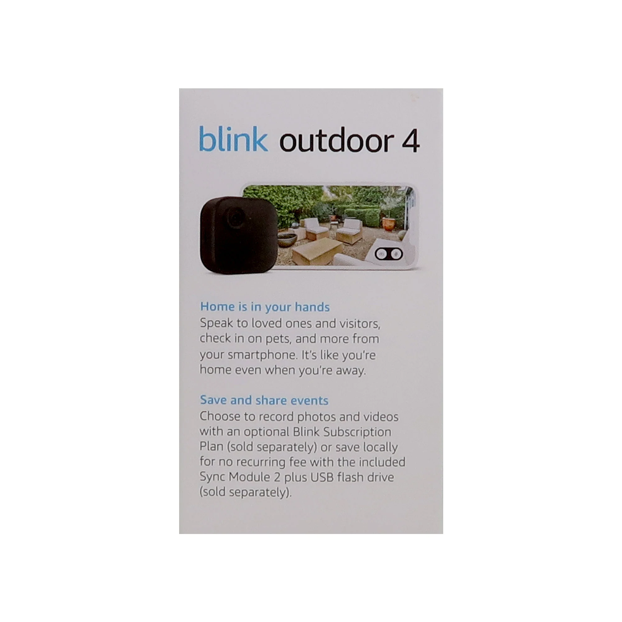 3 Sets Blink Outdoor 4 Wireless Smart Security Camera - 3 Camera System (4th Gen) - Image 10