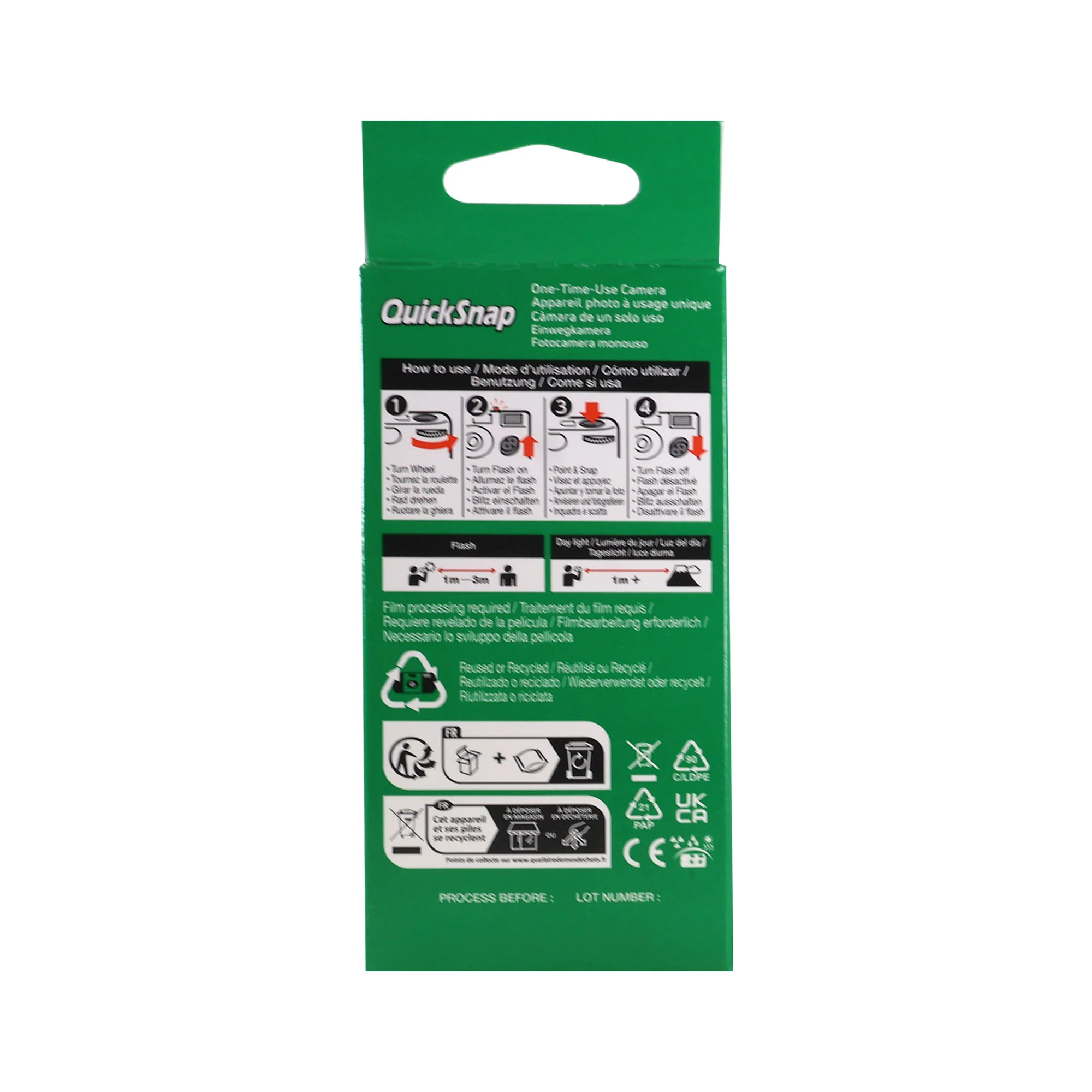 3x Fujifilm QuickSnap Flash 400 One-Time-Use Disposable Camera (27 Exposures) - Image 5