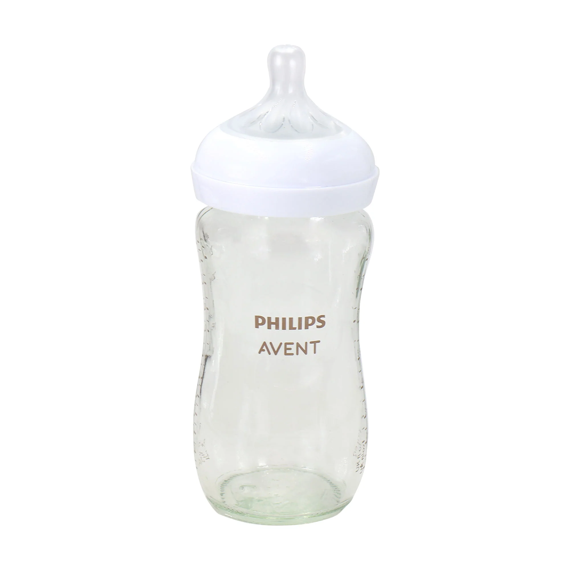 3x Philips Avent Natural Glass Baby Bottles with Natural Response Nipples (Medium Flow, Flow 3), 8oz, 2-Pack, SCY913/02 - Image 6
