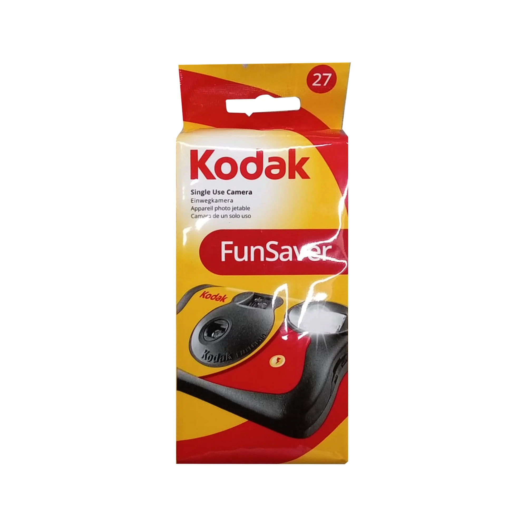 4-Pack Kodak 35mm One-Time-Use Disposable Camera (ISO 800) with Flash - 27 Exposure - Image 2