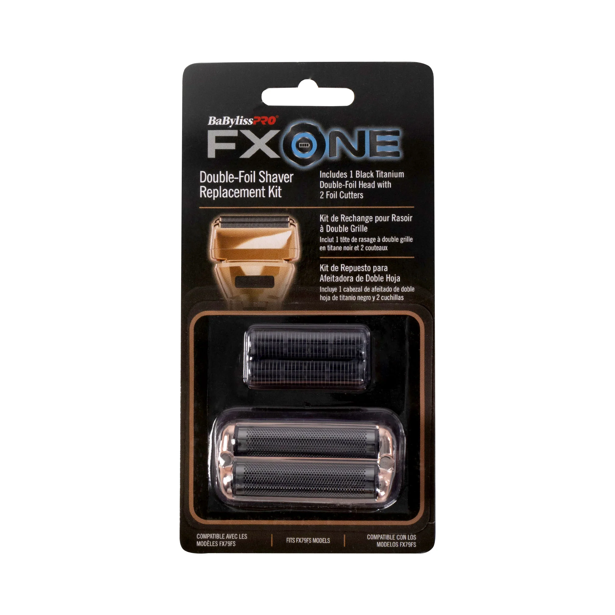 5 Unit BaByliss Pro FXONE Double Foil Shaver Replacement Foil and Cutter - Image 2