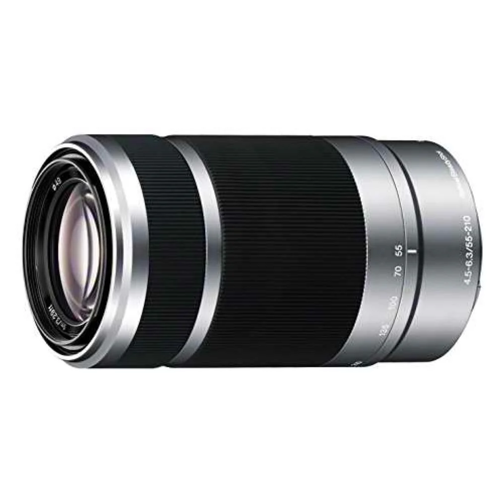 Sony E 55-210mm F4.5-6.3 OSS Lens for Sony E-Mount Cameras (Silver) - Image 2