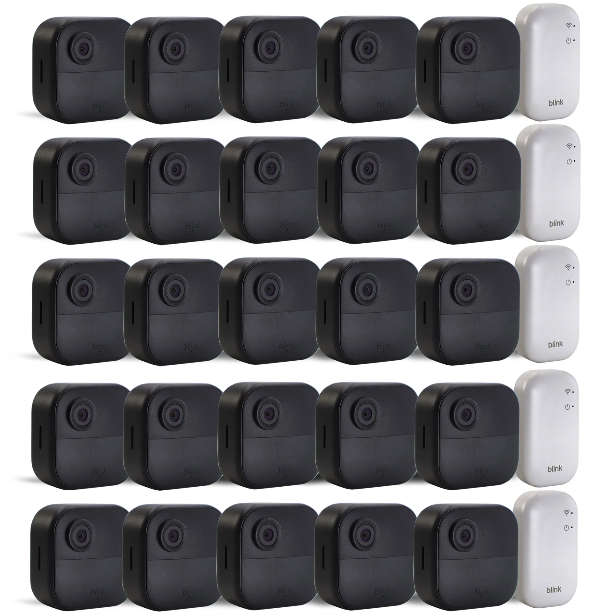 5x Blink Outdoor 4 Wireless Smart Security Camera - Sync Module Core Included (5 Cameras)