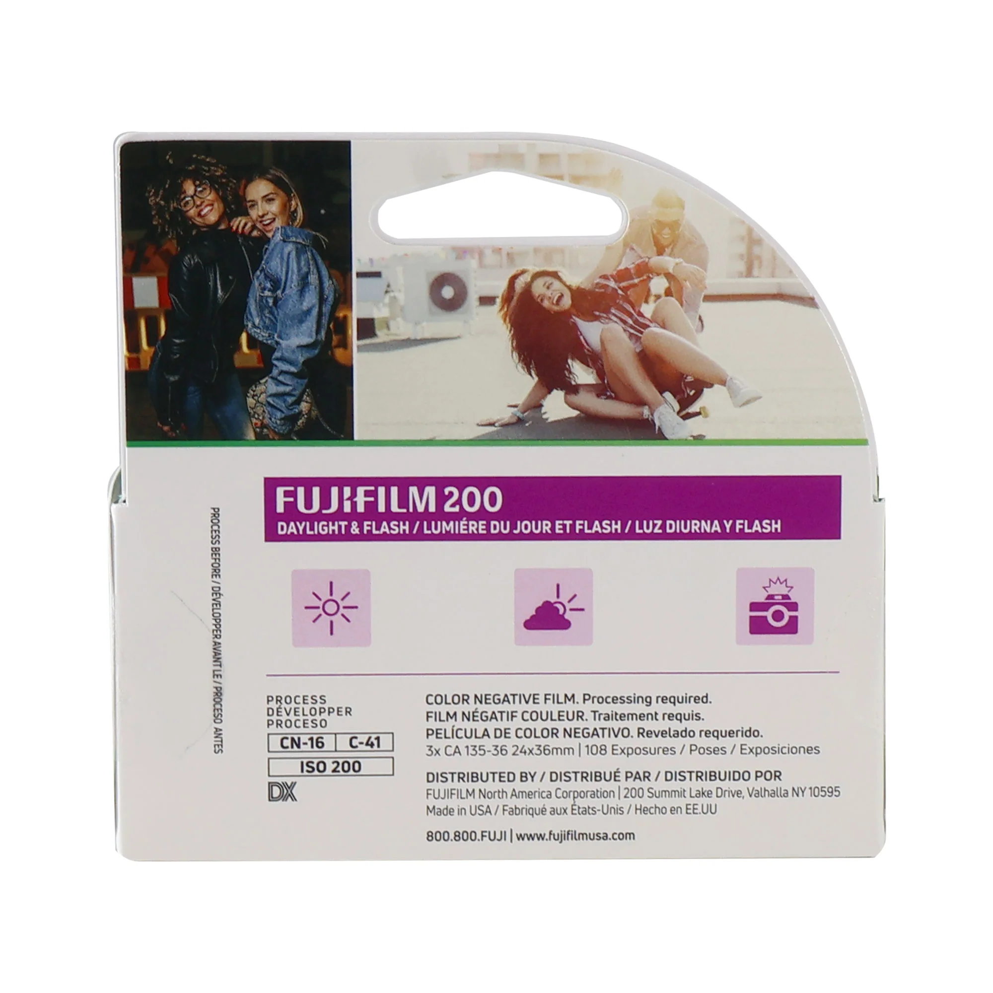 5x Fujifilm 200 Color Negative 35mm Film (36 Exposures) - 3 Pack - Image 4