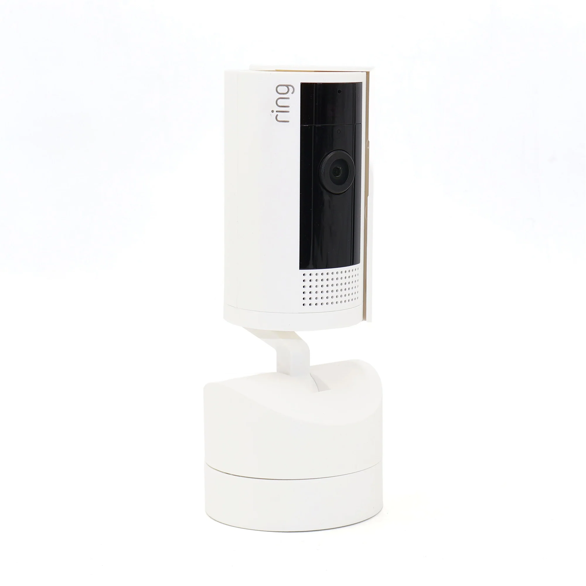 5x Ring Pan-Tilt Indoor Security Cam with 360° Horizontal Pan Coverage, Live View & Two-Way Talk and HD Video - White - Image 2