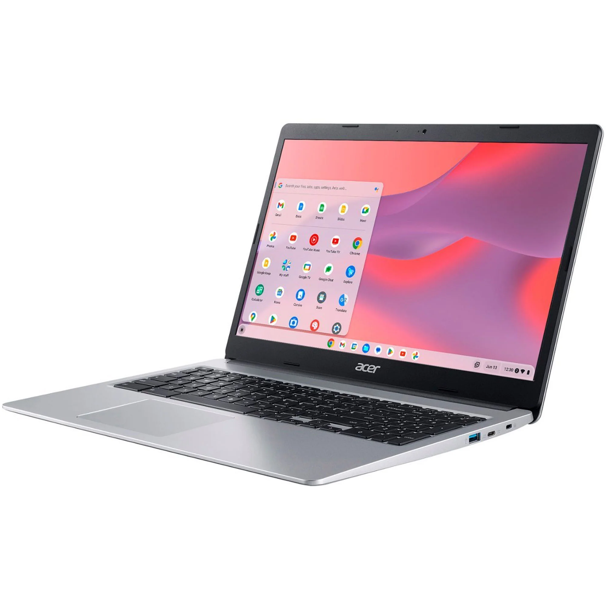 Acer Chromebook 315 15.6" HD Acer ComfyView LCD Display Laptop CB315-3H-C69K with XM-USB Studio Recording USB Stereo Microphone and Samson SR350 Stereo Headphones Bundle - Image 4