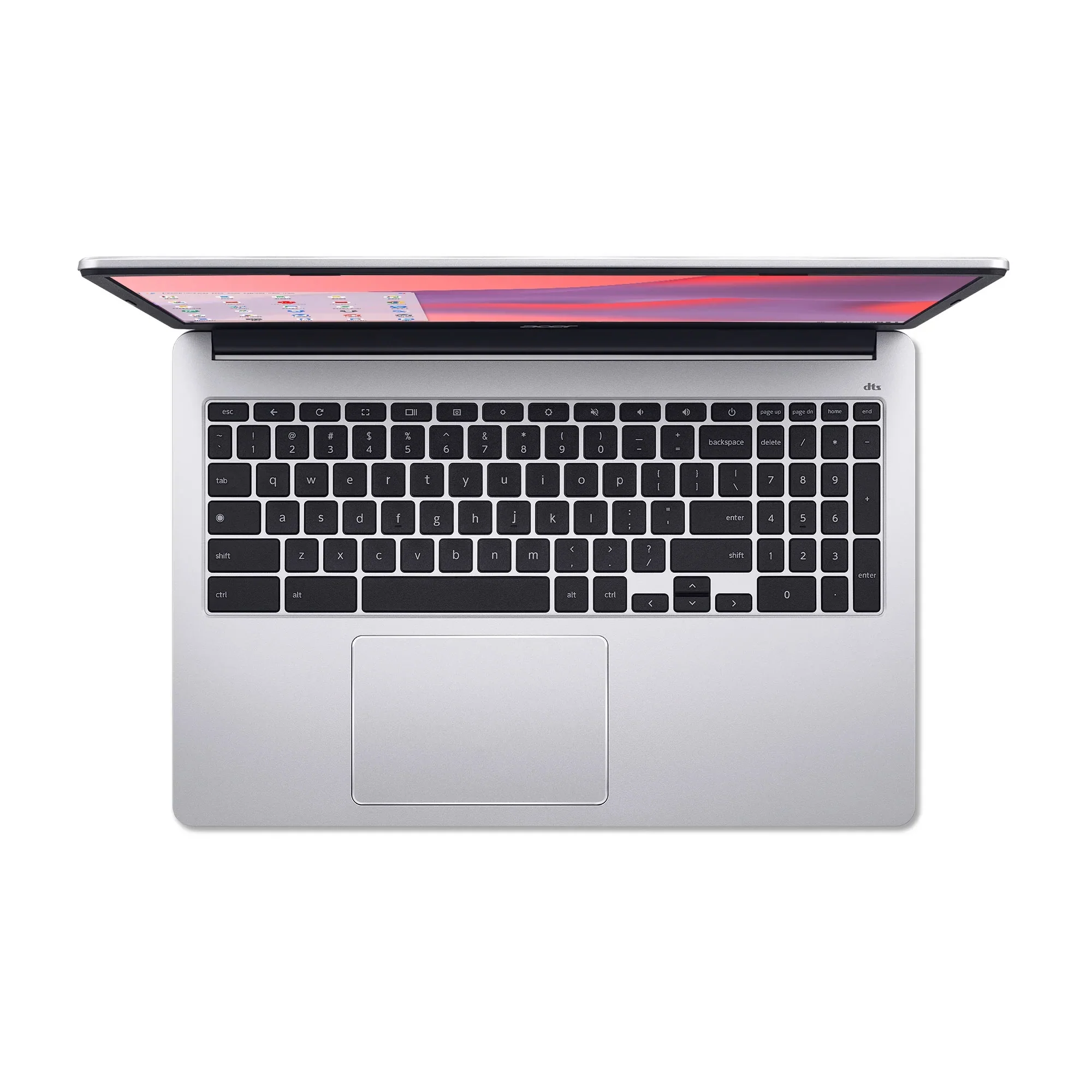 Acer Chromebook 315 15.6 inch Laptop Intel Processor N4500 4GB RAM 64GB eMMC Pure Silver - Image 7