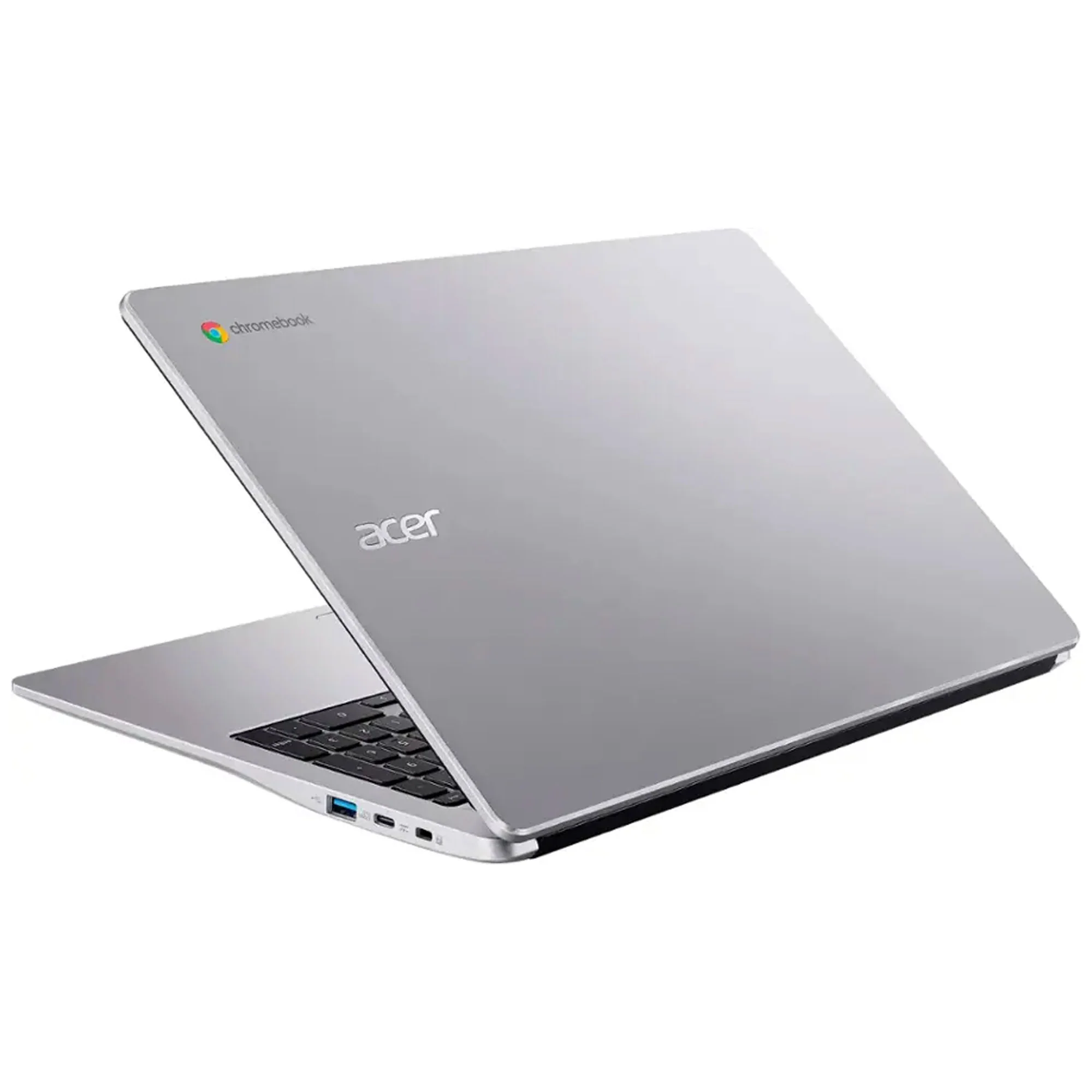 Acer Chromebook 315 15.6" Full HD Laptop - Intel Celeron N4500, 4GB LPDDR4X, 64GB eMMC (Sparkly Silver) with Case + Poly Blackwire 5220 Stereo Wired Headset Bundle - Image 11