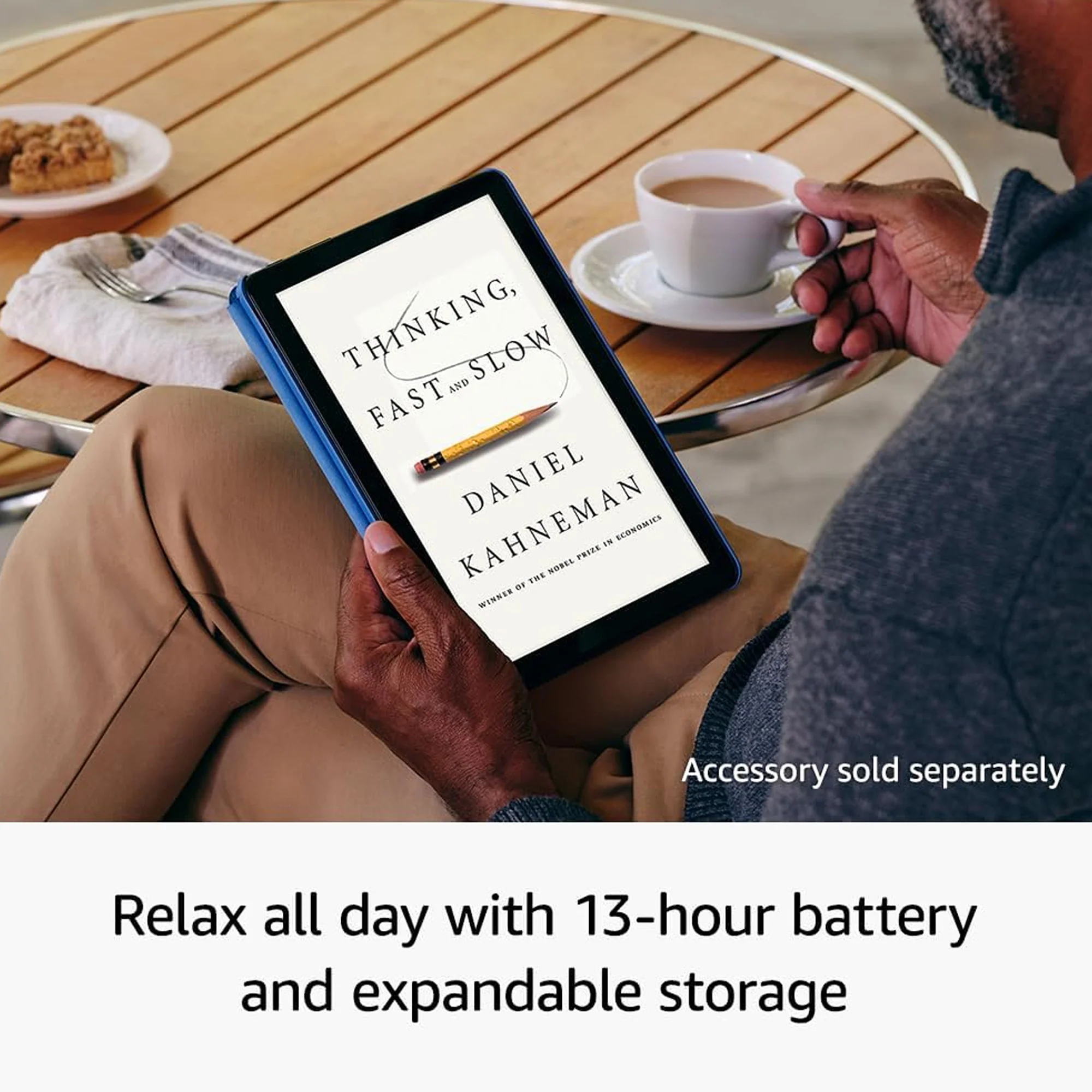 Amazon Fire HD 10 10.1" 32GB Wi-Fi Tablet, 13th Gen, Vibrant Full HD Screen, Lilac + 256GB Micro SD Bundle - Image 3