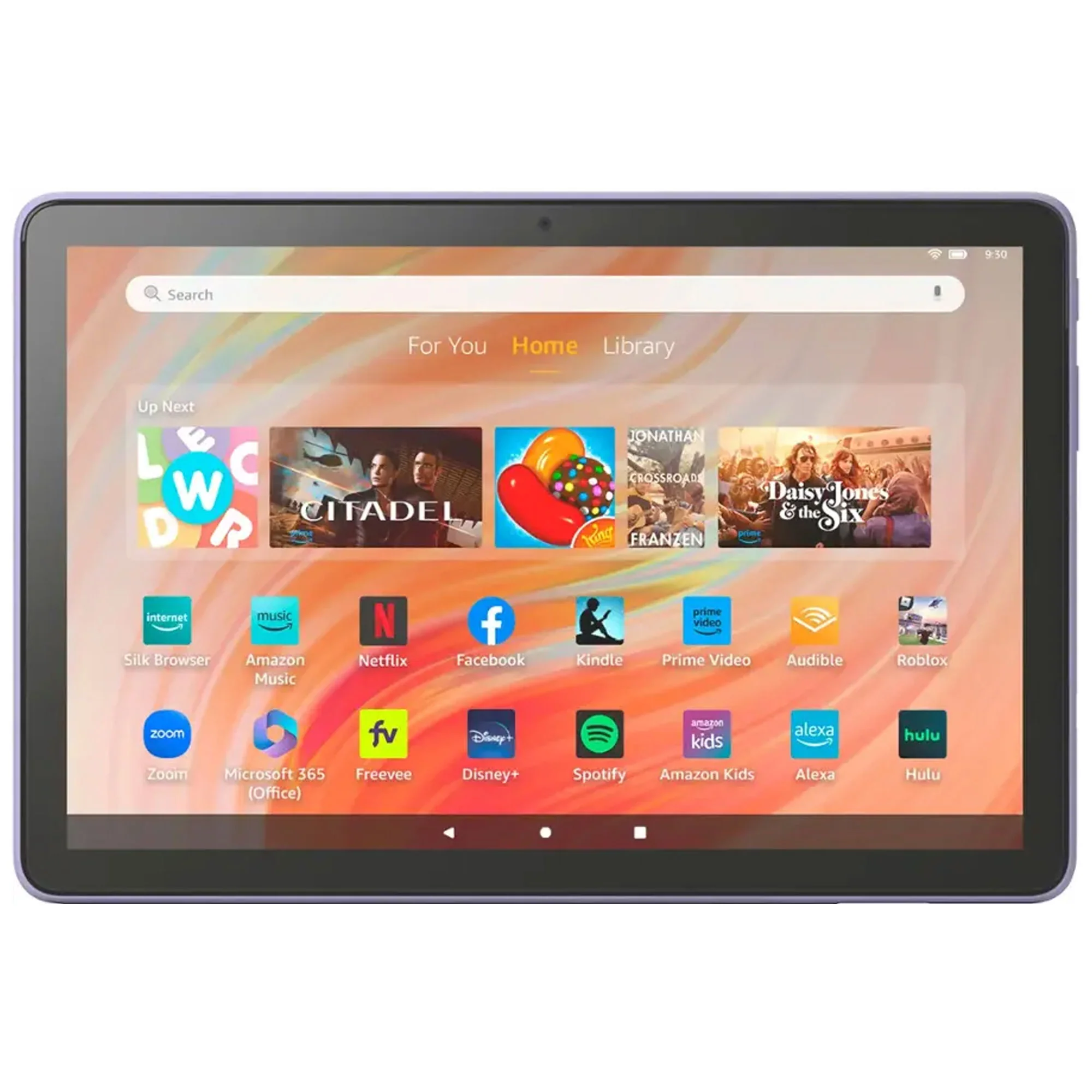 Amazon Fire HD 10 64GB 10.1" Tablet with Wi-Fi - 13th Gen (Lilac) + 256GB MicroSDXC Accessory Bundle - Image 7