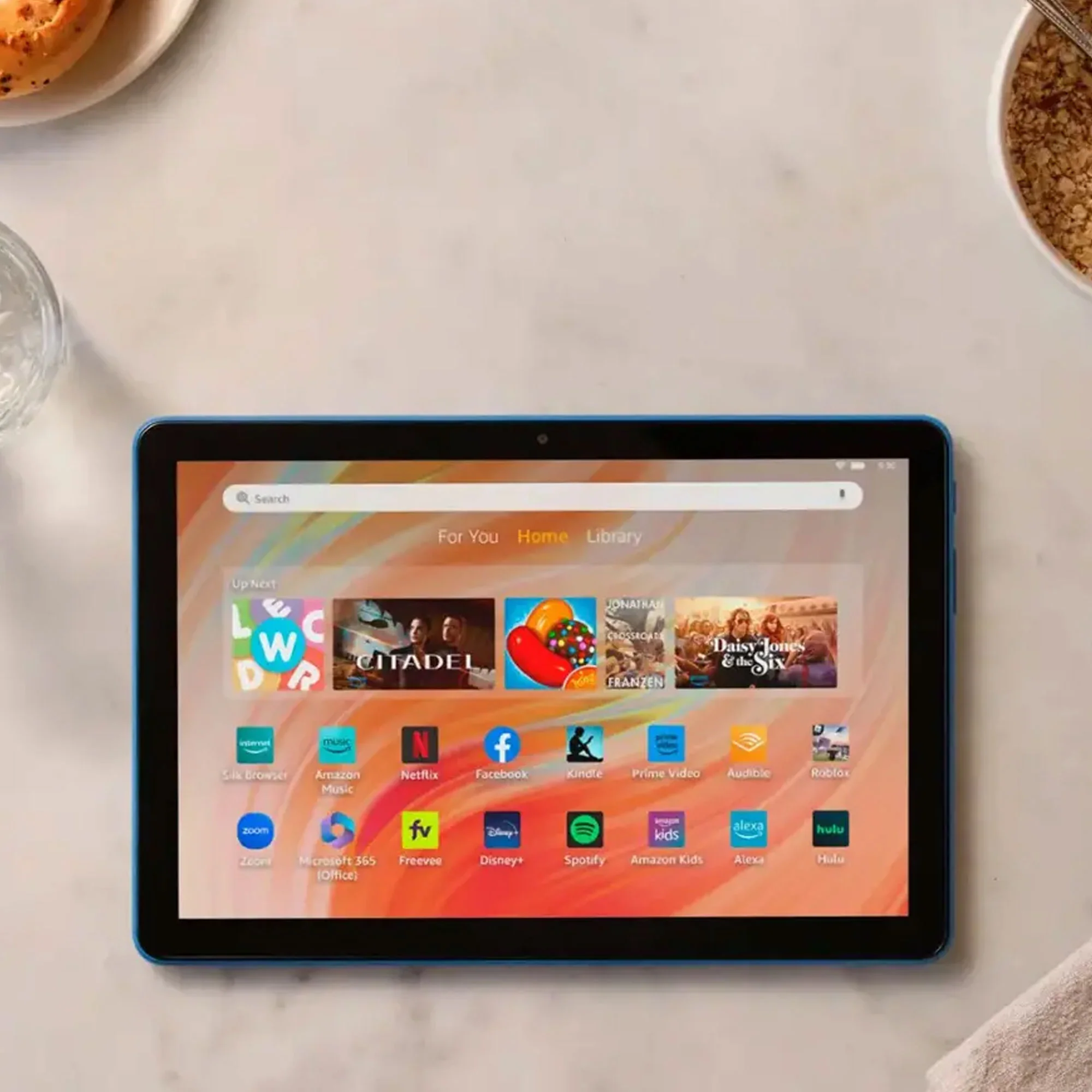 Amazon Fire HD 10 32GB 10.1" Tablet with Wi-Fi - 13th Gen (Black) + Accessories - Image 3