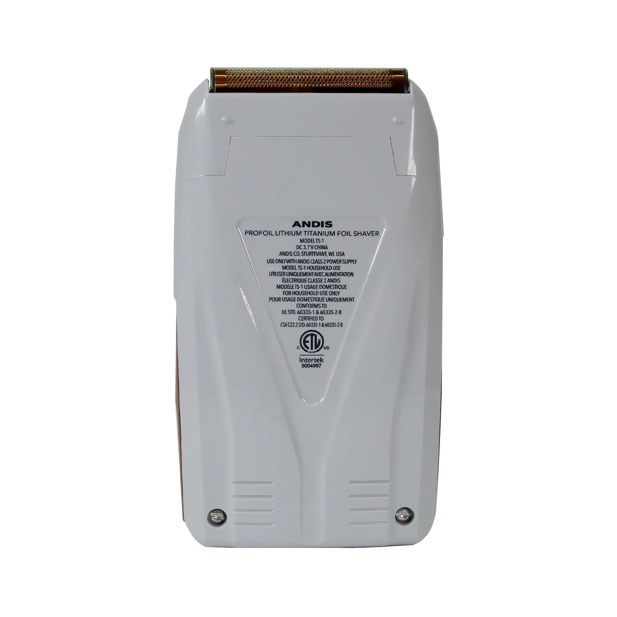 Andis Profoil Professional Titanium Foil Shaver 17235 with 4x Shaver Replacement Cutters, Foil 17280 and BaByliss Pro Fade Soft Knuckle Neck Brush White - Image 3