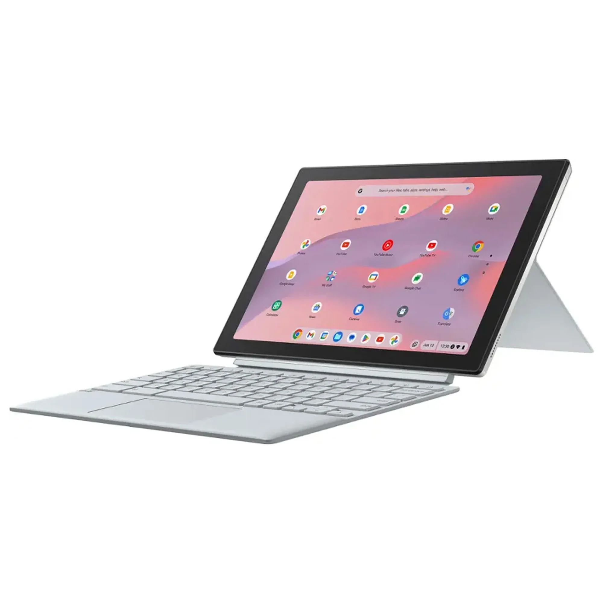 ASUS Chromebook Detachable CM3001 10.5" Laptop - MediaTek Kompanio 520 - 4GB Memory - 64GB eMMC (Fog Silver) - Image 2