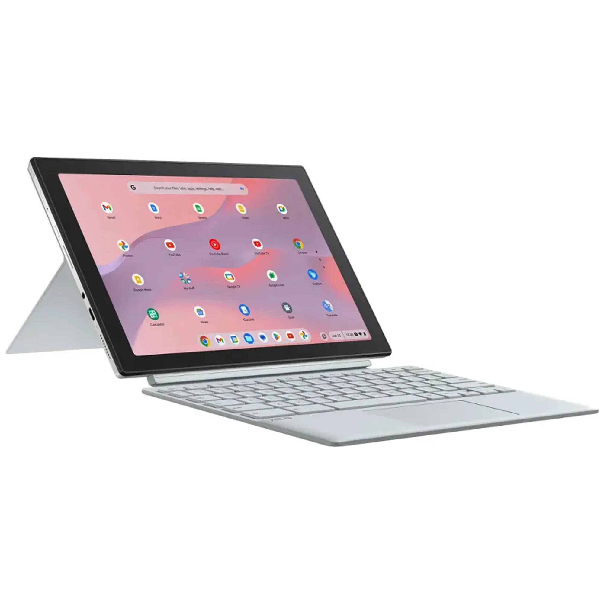 ASUS Chromebook Detachable CM3001 10.5" Laptop - MediaTek Kompanio 520 - 4GB Memory - 64GB eMMC (Fog Silver) - Image 3
