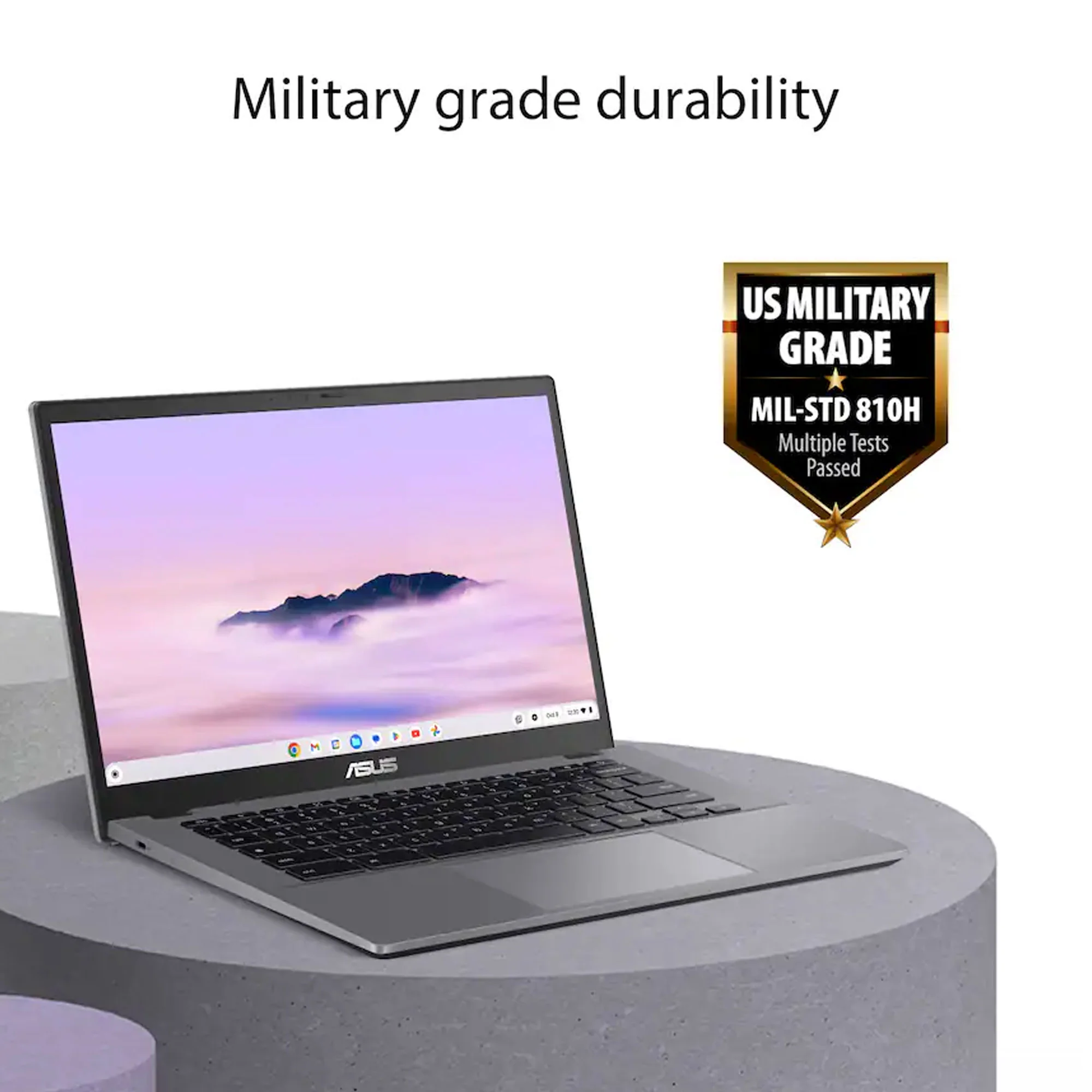 ASUS CX34 14" FHD Chromebook Plus Laptop - Intel Core i5 - 8GB Memory, 128GB SSD (Rock Grey) with Sennheiser Pro MKE 200 Mobile Kit and SanDisk Cruzer Blade USB Flash Drive - 128GB - Image 7