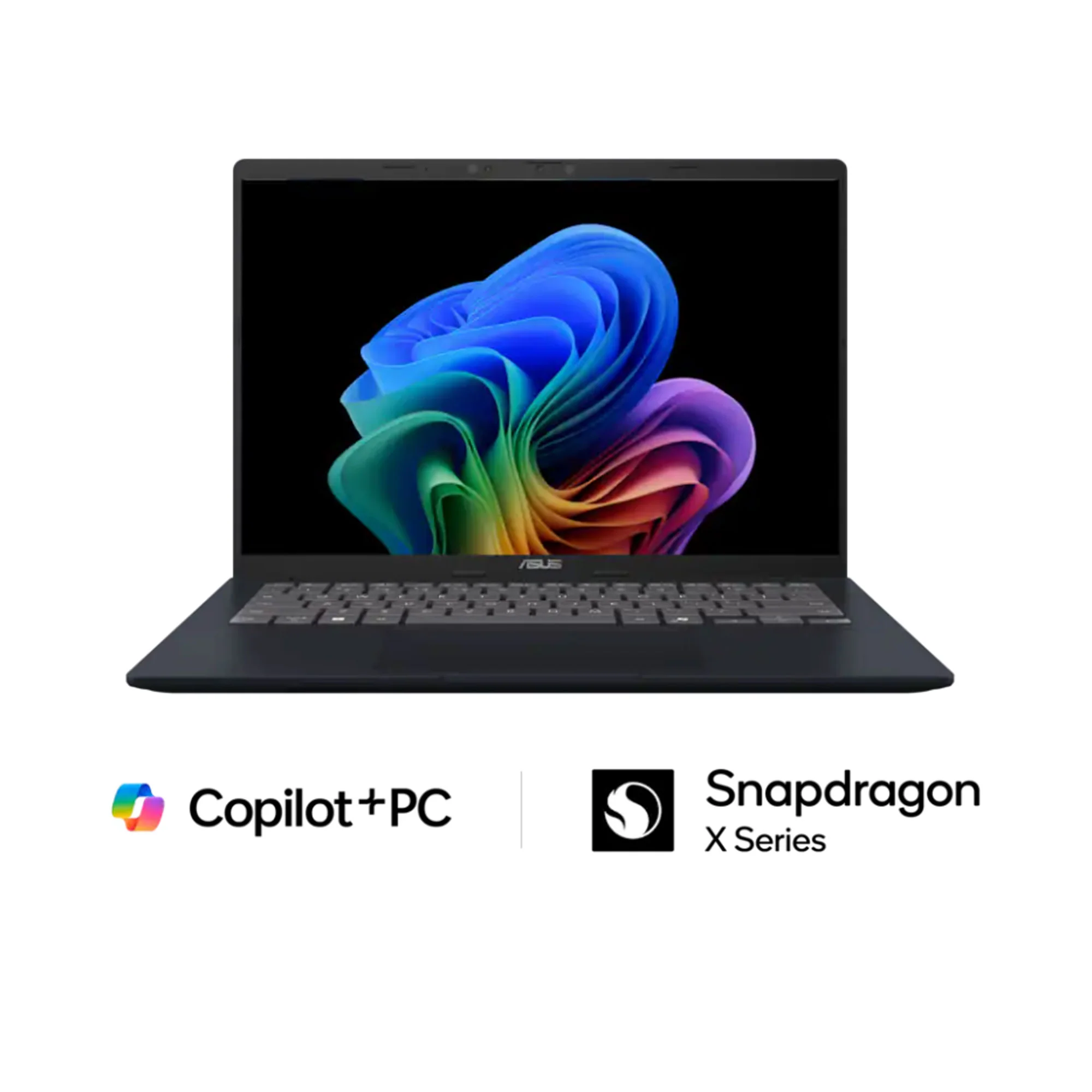 ASUS Vivobook 14 14" FHD+ Laptop - Snapdragon X - 16GB Memory, 512GB SSD (Quiet Blue) with Cables - Image 3