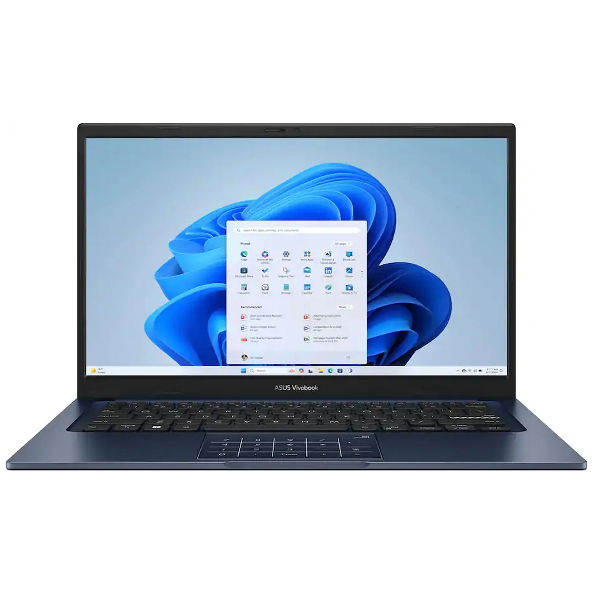 ASUS Vivobook 14 14" FHD Laptop - Intel 13th Core i5-1334 - 12GB Memory, 256GB SSD (Quiet Blue) with Accessory Bundle - Image 2