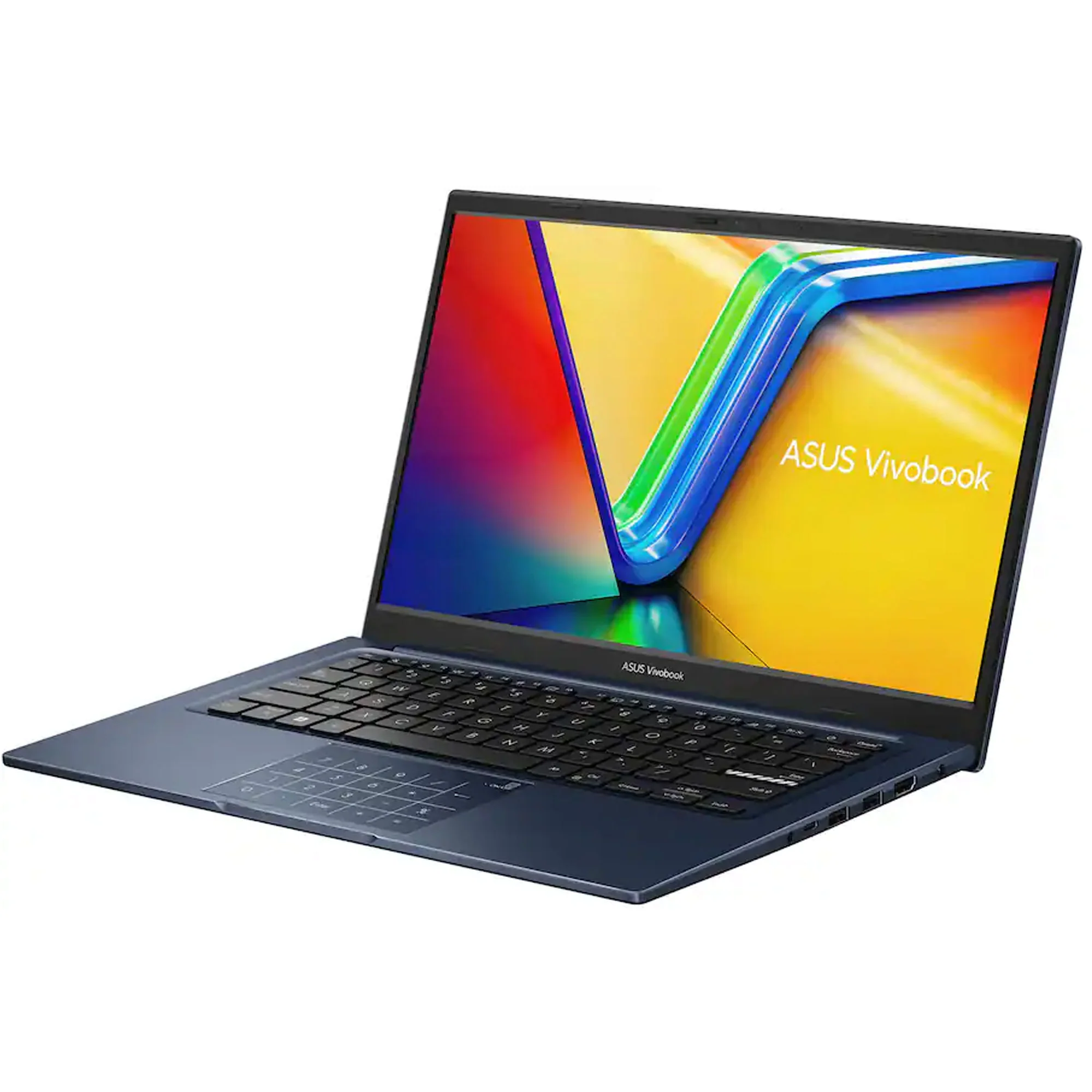 ASUS Vivobook 14 14" FHD Laptop - Intel 13th Core i5-1334 - 12GB Memory, 256GB SSD (Quiet Blue) with Accessory Bundle - Image 3