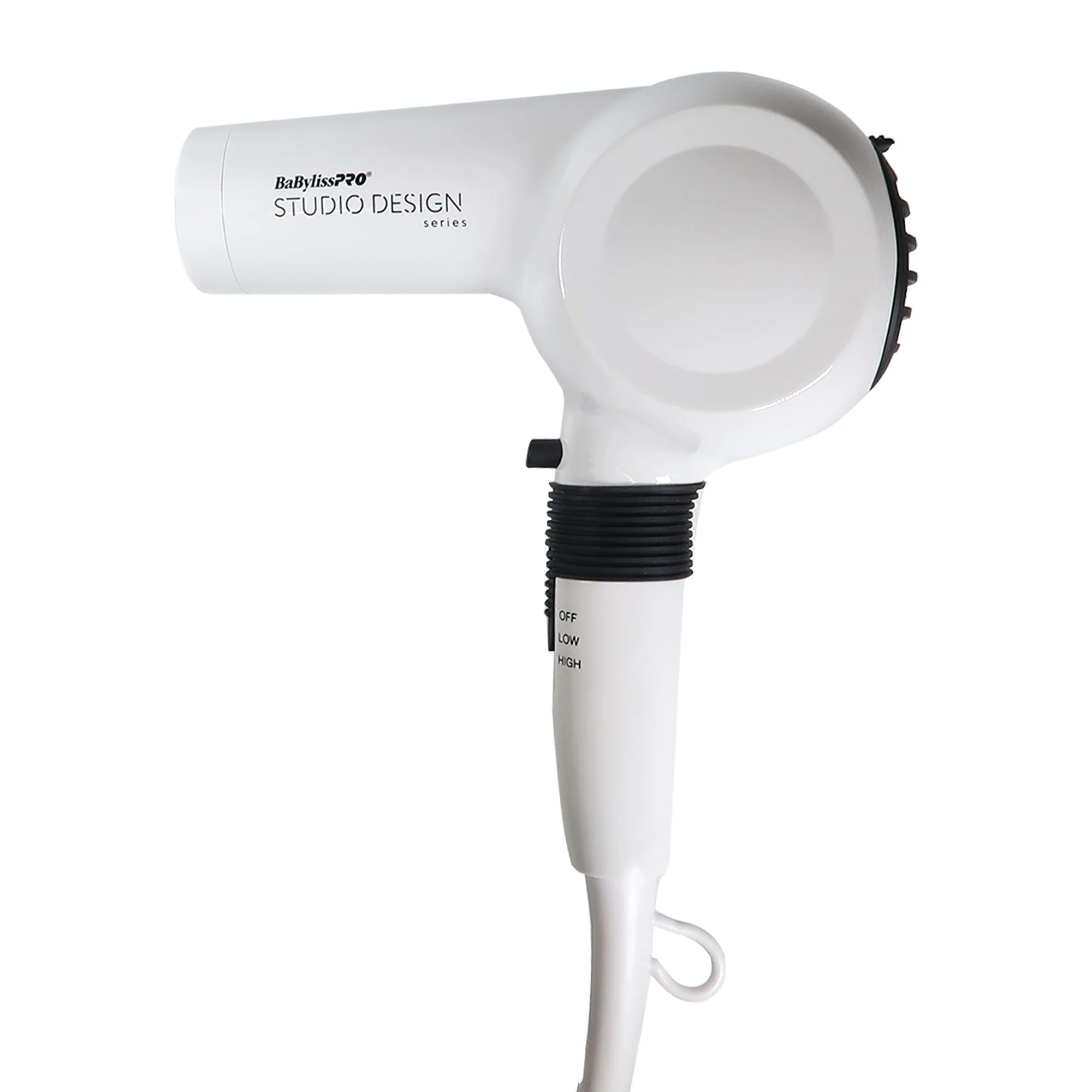 Babyliss Pro The Compact Midi Dryer BCI250UC with Cordless Metal Double Foil Shaver FXFS2S and Large Round Brush 2½" + Barber Apron - Image 4