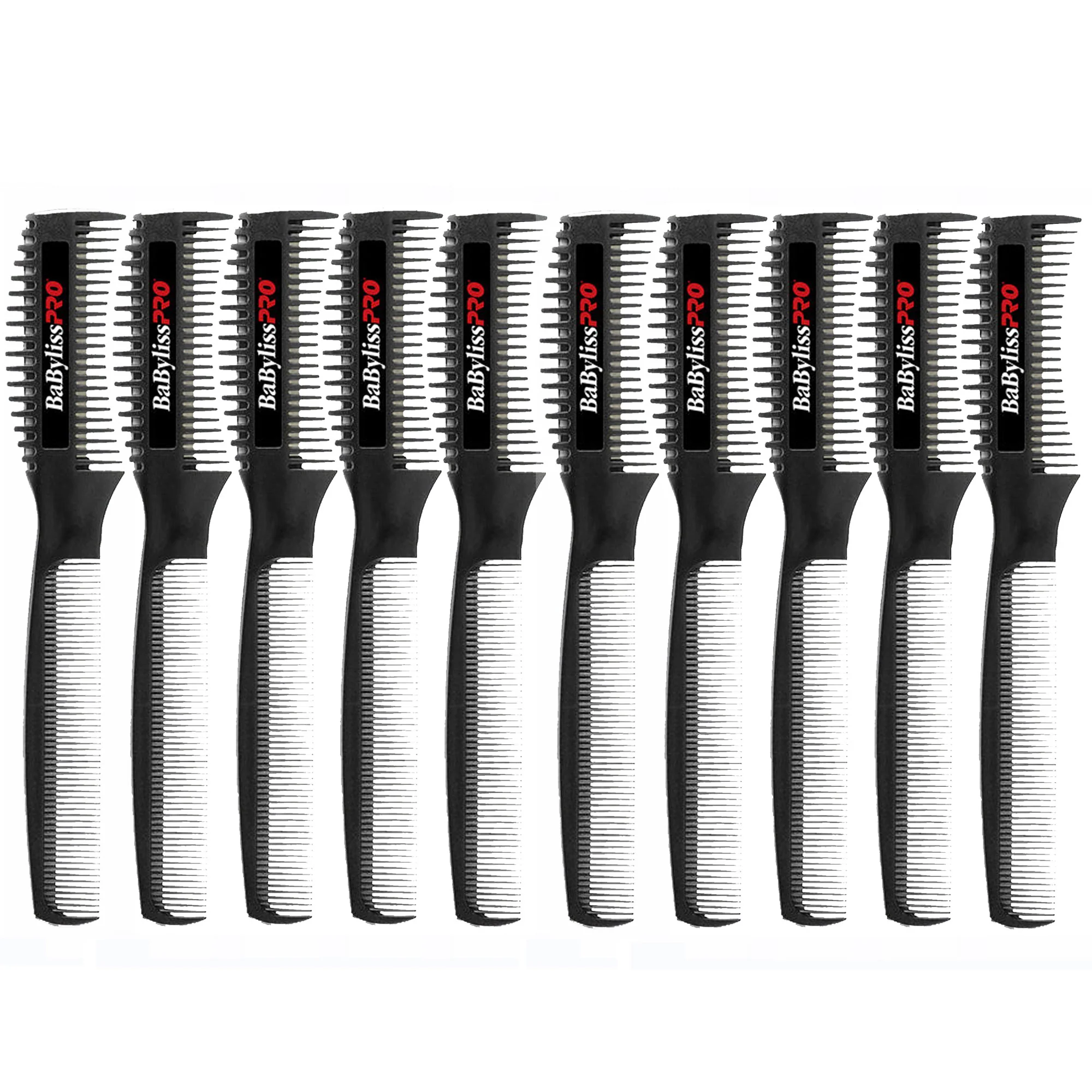 10x BaByliss Pro Professional Texturizing Comb #BCUTCOMB