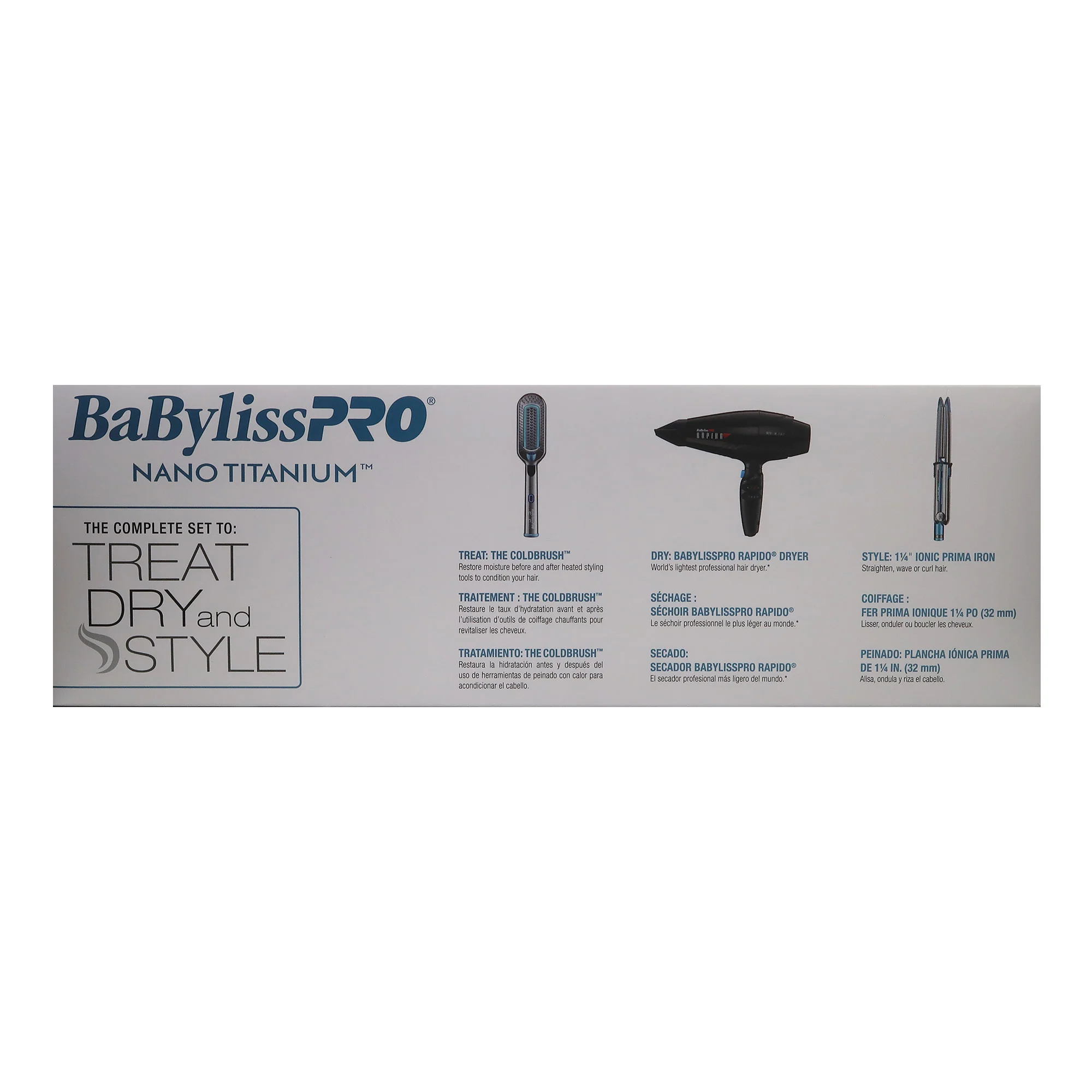 BaByliss Pro Nano Titanium Marcel Curling Iron 1¼" BNT125M with Conair Pro Ergo-Grip Vented Brush - Image 10