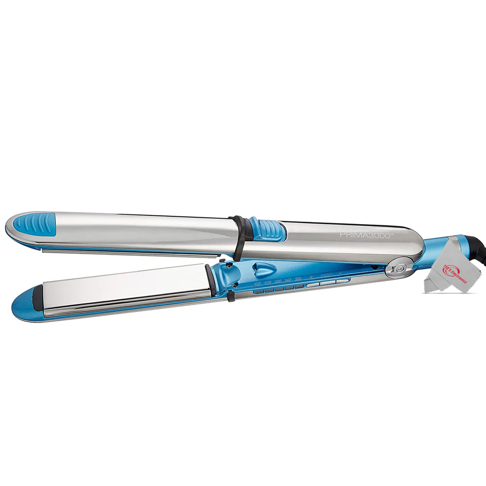 Babyliss Pro Nano Titanium 1.25" Flat Iron + Ionic Stainless Steel Mini Flat Iron 3/4" - Image 3