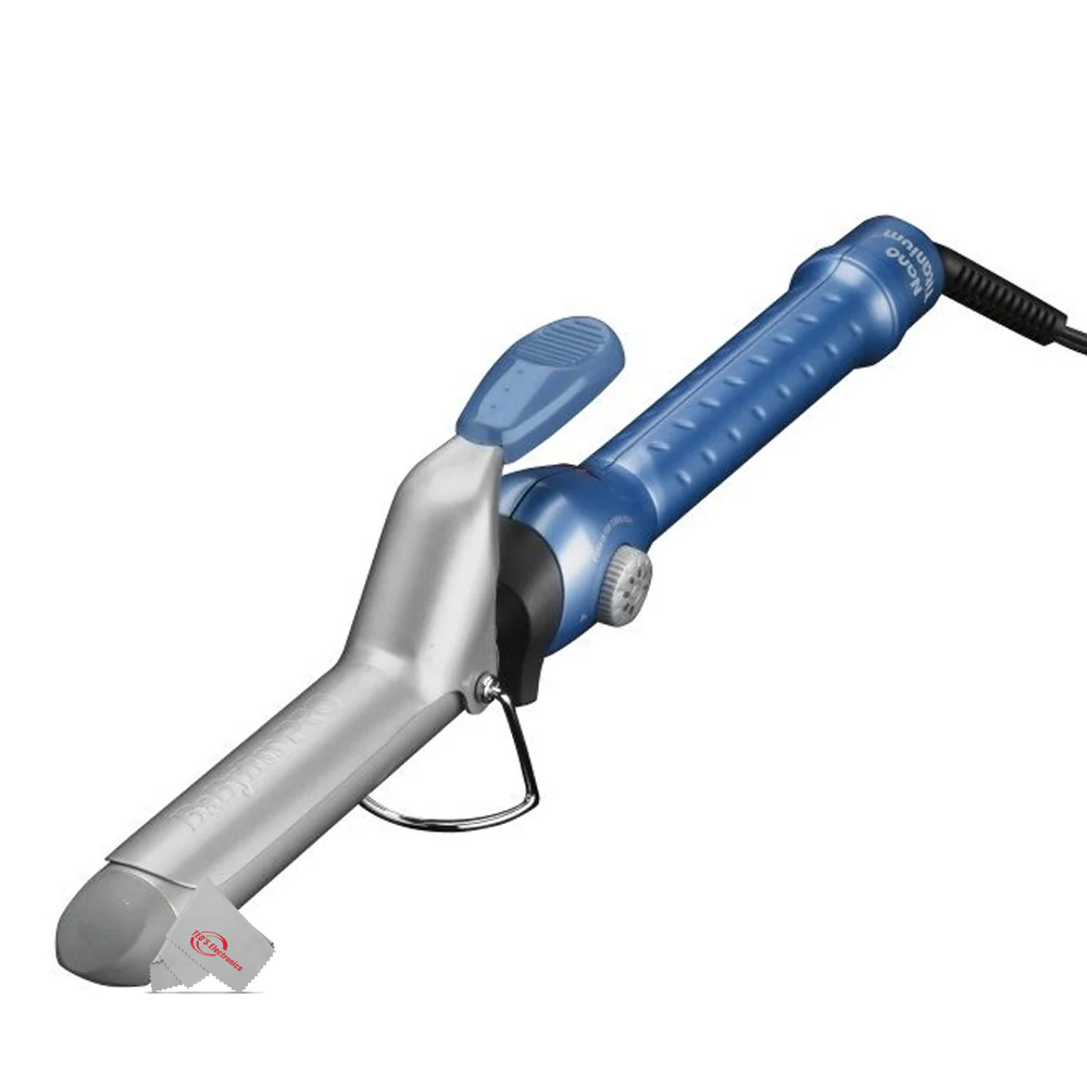 Babyliss Pro Nano Titanium Spring Curling Iron 3/4" with Studio Design Series 1.25" Crimpcurl #BCI005UC - Image 5