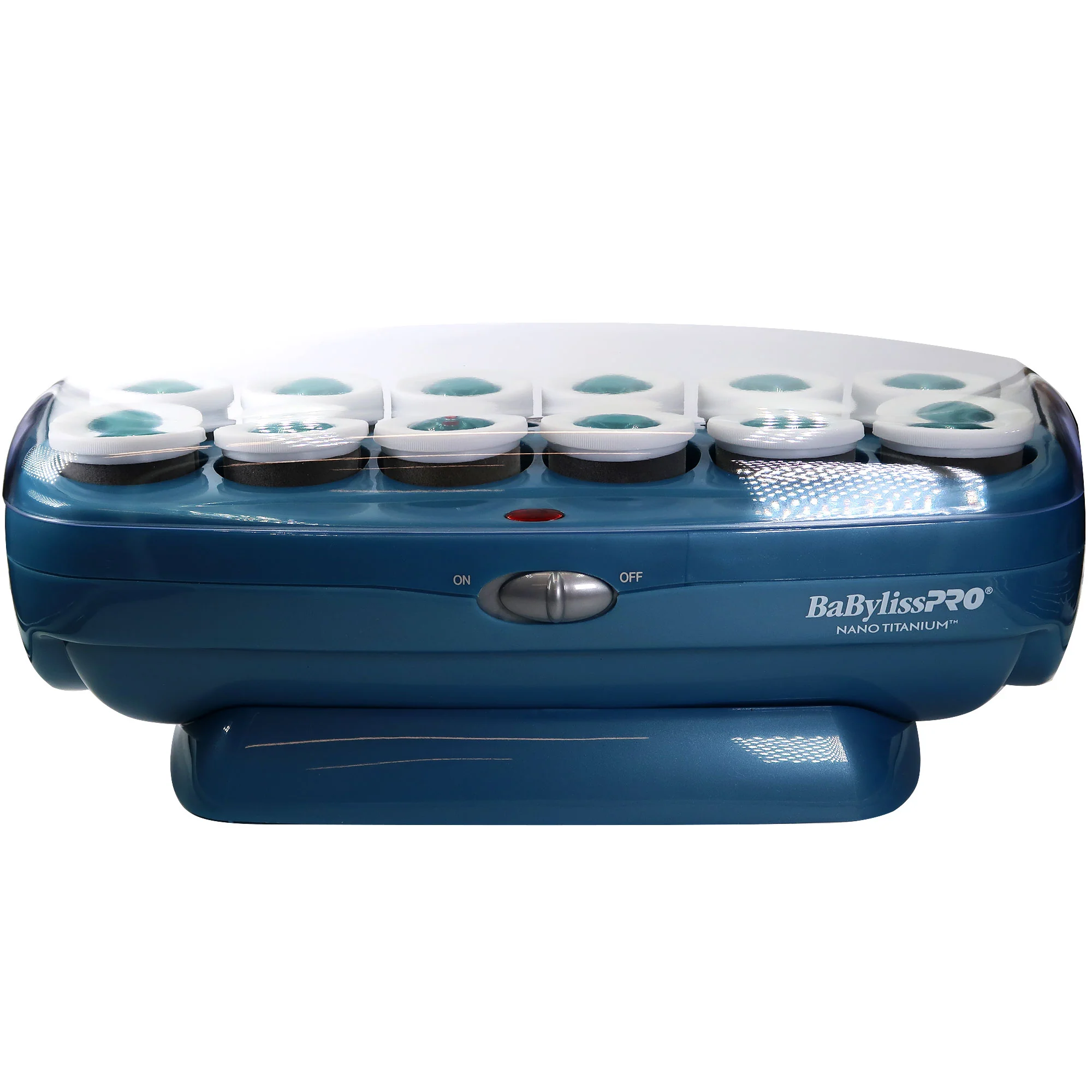 Babyliss Pro Nano Titanium 1" Curling Wand #BNTMWUC with 12-Roller Hairsetter #BABNTCHV1 and Barber Cape - Image 5
