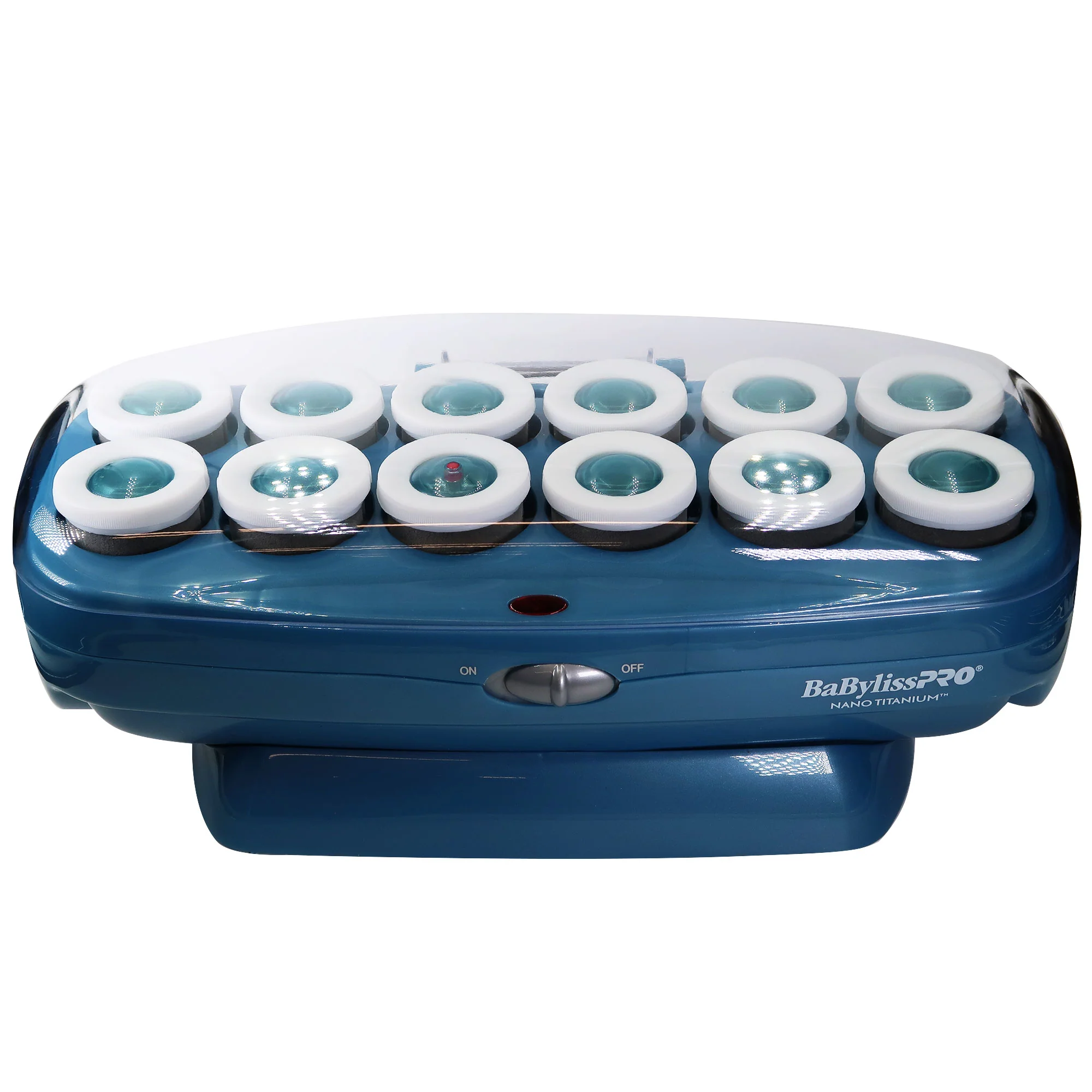 Babyliss Pro Nano Titanium 1" Curling Wand #BNTMWUC with 12-Roller Hairsetter #BABNTCHV1 and Barber Cape - Image 6
