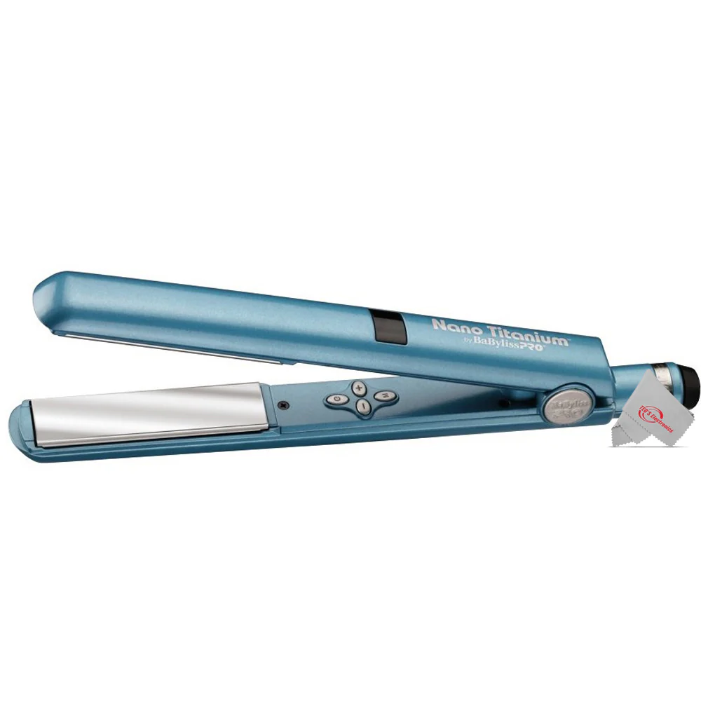 Babyliss Pro Nano Titanium 1" Curling Wand BNTMWUC with 1" Digital Flat Iron BNT4095TUC - Image 7