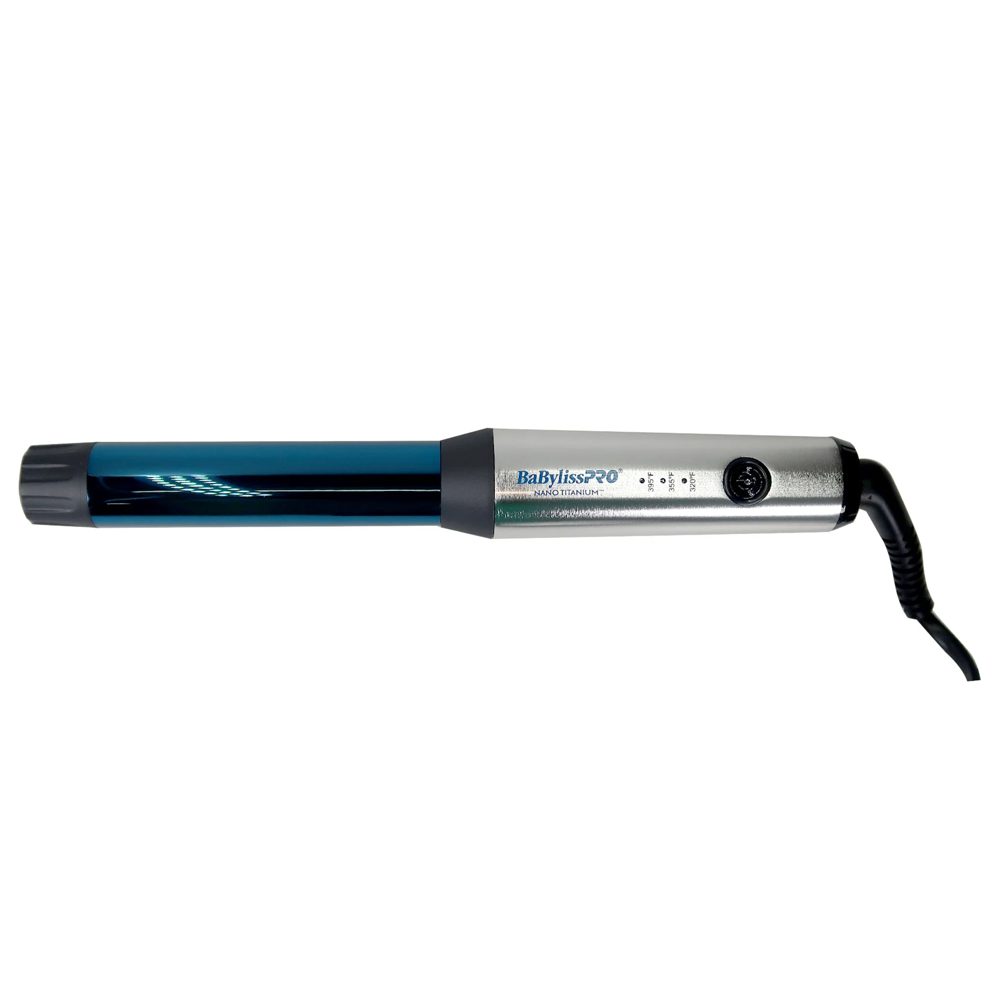 Babyliss Pro Nano Titanium 1" Compact Curling Wand #BNTMWUC with BaByliss Pro Nano Titanium Compact Hot Air Brush 2" #BNTMHBUC - Image 2