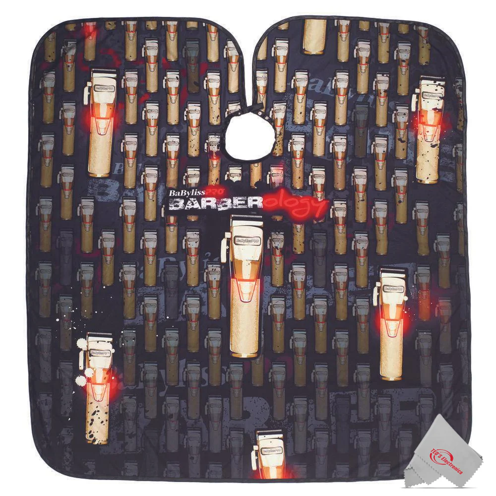 Babyliss Pro Nano Titanium Ionic Dryer & Paddle Brush Set with Barber Accessories - Image 5