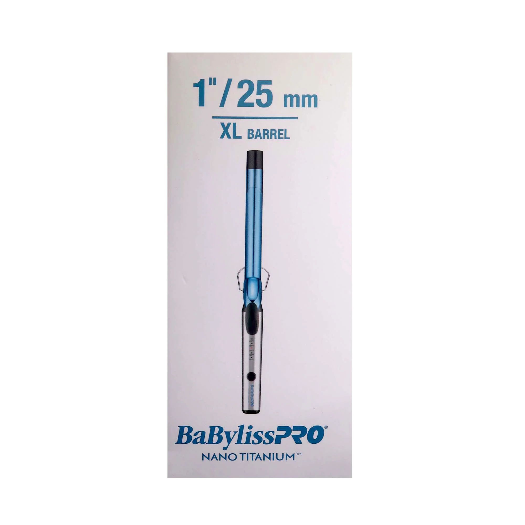 BaByliss Pro Nano Titanium Extended Barrel Curling Iron 1" BNTW100XLUC with Conair Pro Ceramic Tools Large Round Brush 2½" #CPBCTR25 - Image 5