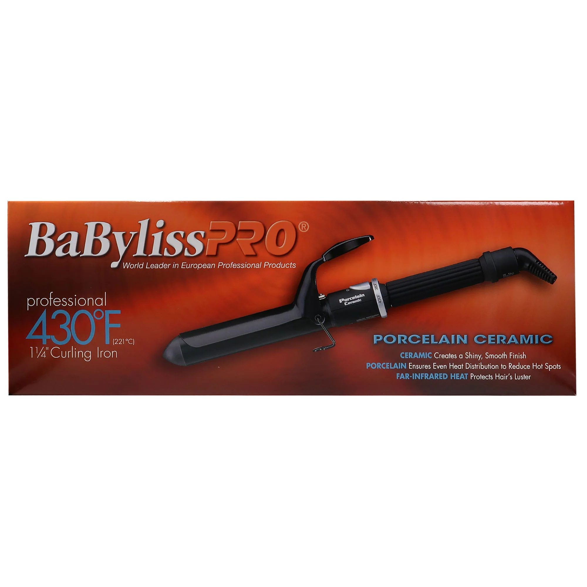 BaByliss Pro Porcelain Ceramic 3/4" Spring Curling Iron and BaByliss Pro Porcelain Ceramic Spring Curling Iron-1 1/4" - Image 10