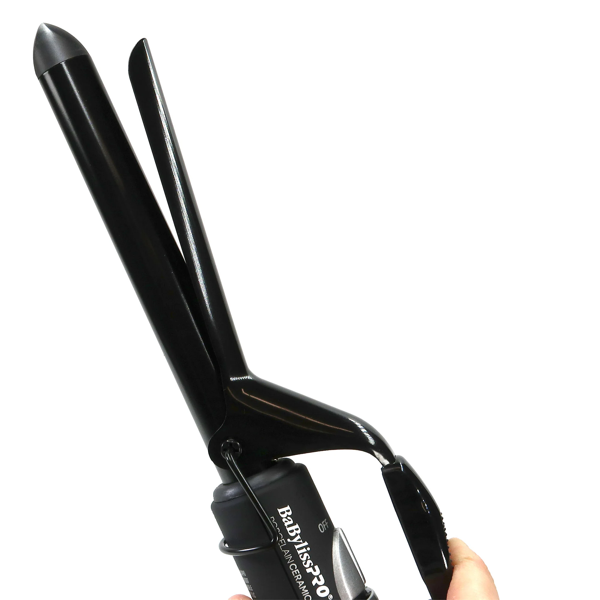 BaByliss Pro Porcelain Ceramic 3/4" Spring Curling Iron and BaByliss Pro Porcelain Ceramic Spring Curling Iron-1 1/4" - Image 3