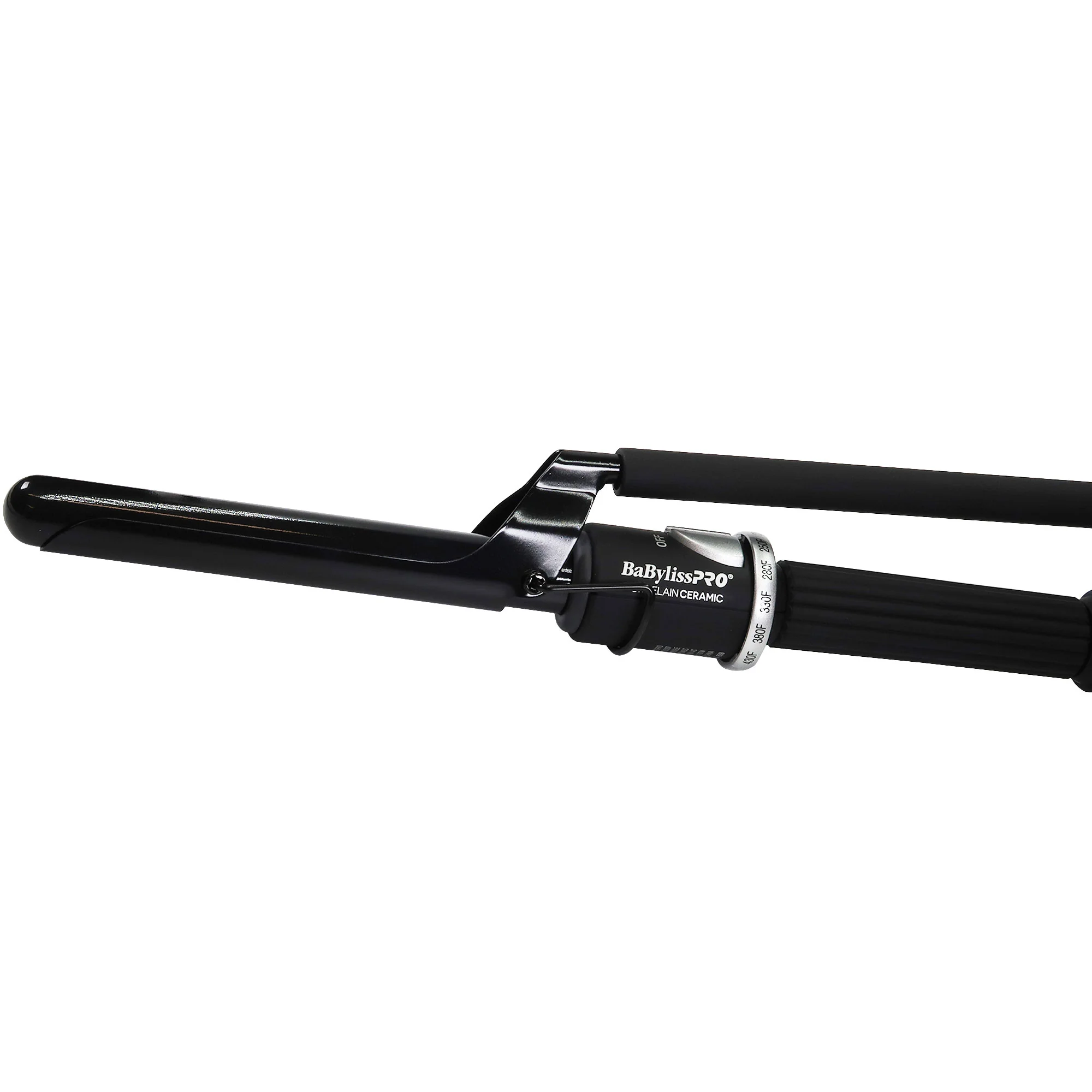 BaByliss Pro Porcelain Ceramic Marcel Curling Iron 3/4" BP75MUC with Conair Pro Ergo-Grip Detangler Brush - Image 6