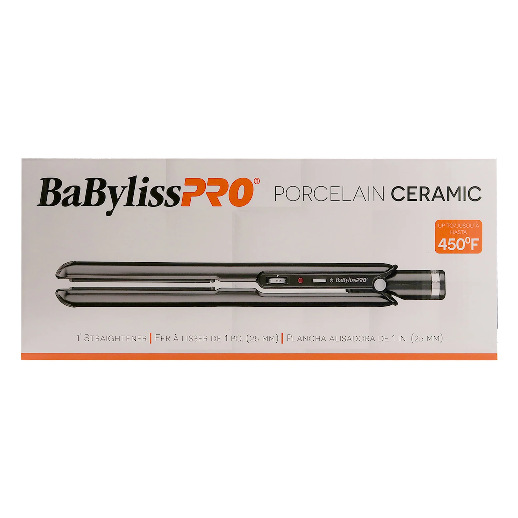 BaByliss Pro Porcelain Ceramic Straightening Iron 1" BABP9557UC with BaByliss Pro Porcelain Ceramic Marcel 1" Curling Iron BP100MUC - Image 6