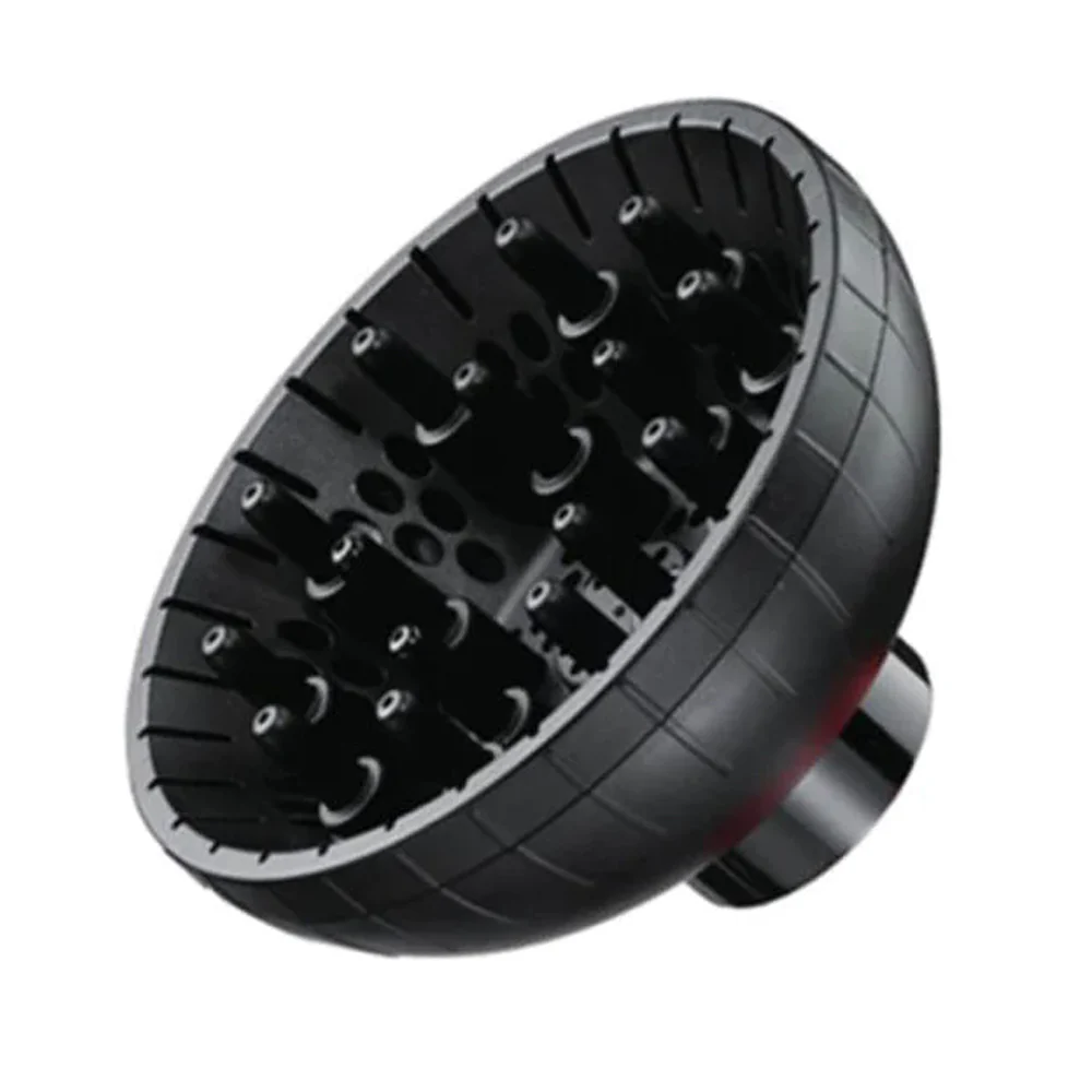 BaByliss Pro Rapido Nano Titanium Hair Dryer Red #BRRAP1 with Snap-On Diffuser and Fade Soft Knuckle Neck Brush - Image 6