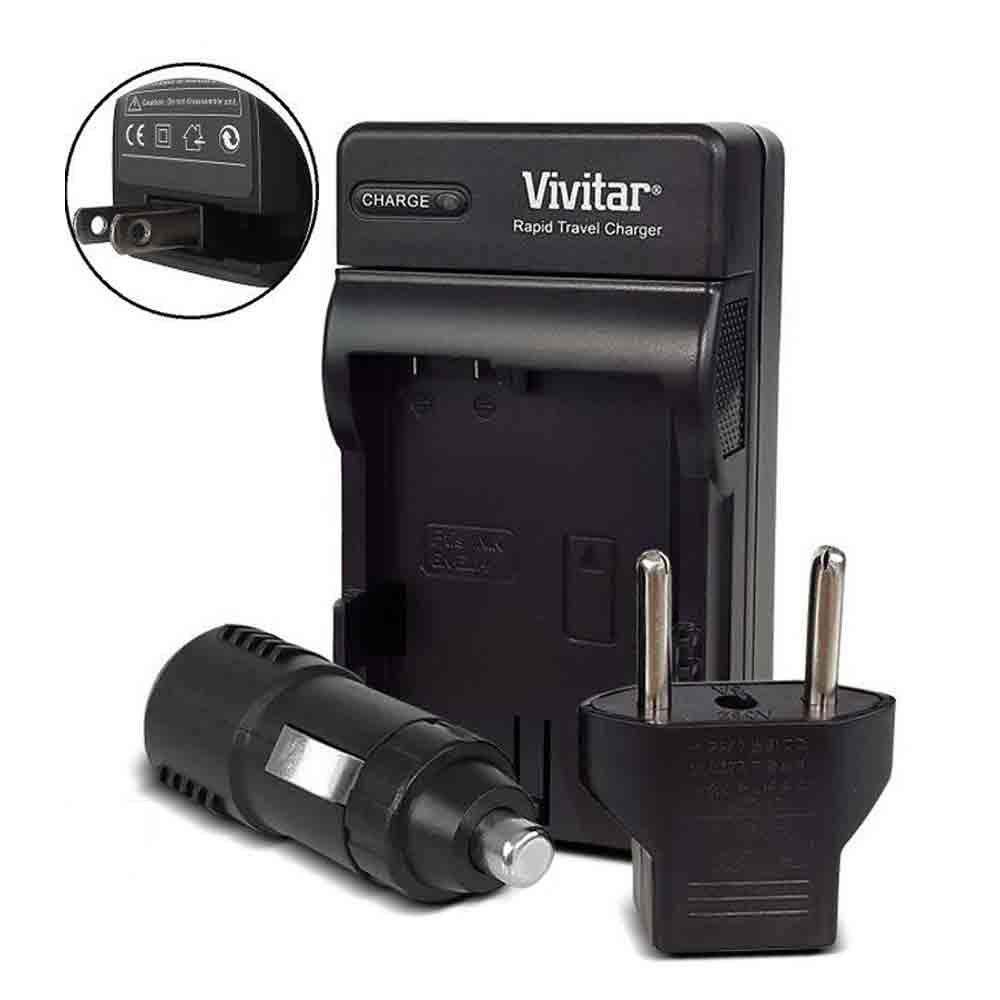 Vivitar LC-E6 Replacement Rapid Charger for Canon LP-E6 For 90D 80D 5D 6D 7D - Image 3