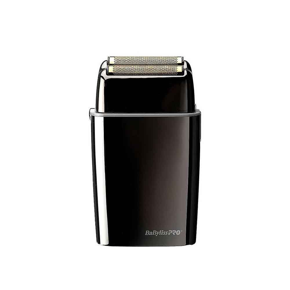 BaByliss Pro Cordless Metal Double Foil Shaver FXFS2B BLACK with Foil Shaver Storage Case Accessory Bundle - Image 3