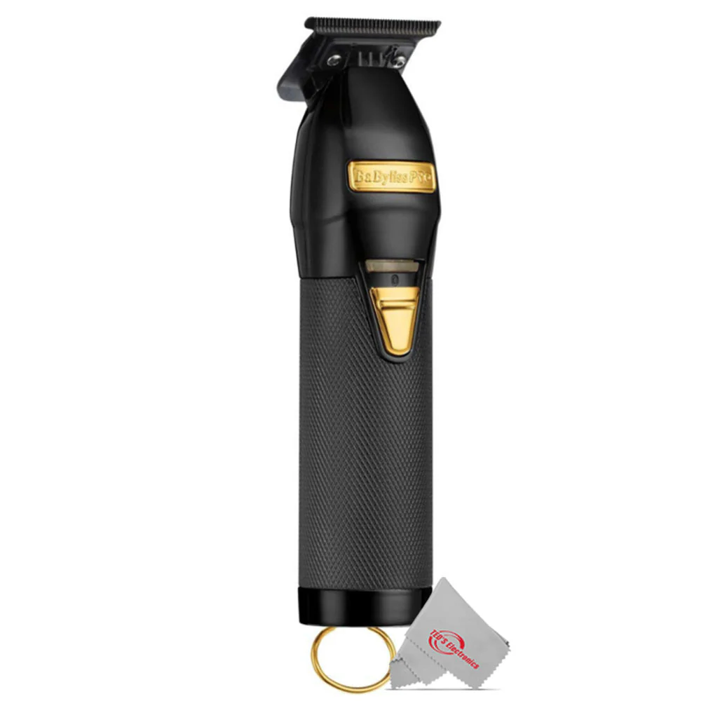 BaByliss Black FX Skeleton Exposed T-Blade Trimmer FX787BN + Cordless Clipper FX870BN Ultimate Bundle - Image 4