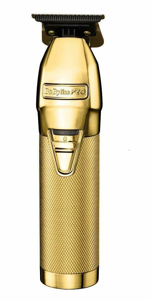 BaByliss Pro GOLDFX Skeleton Exposed T-Blade Outlining Cordless Trimmer FX787G with GoldFX Boost+ Cordless Clipper FX870GBP Bundle - Image 3
