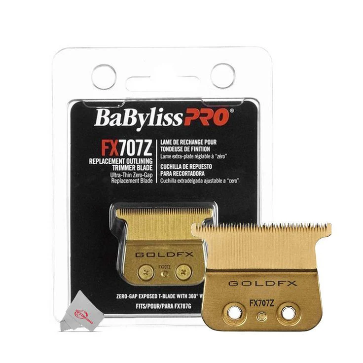 BaByliss PRO GOLD FX Skeleton Trimmer FX787G with Replacement Blade Accessory Kit - Image 3