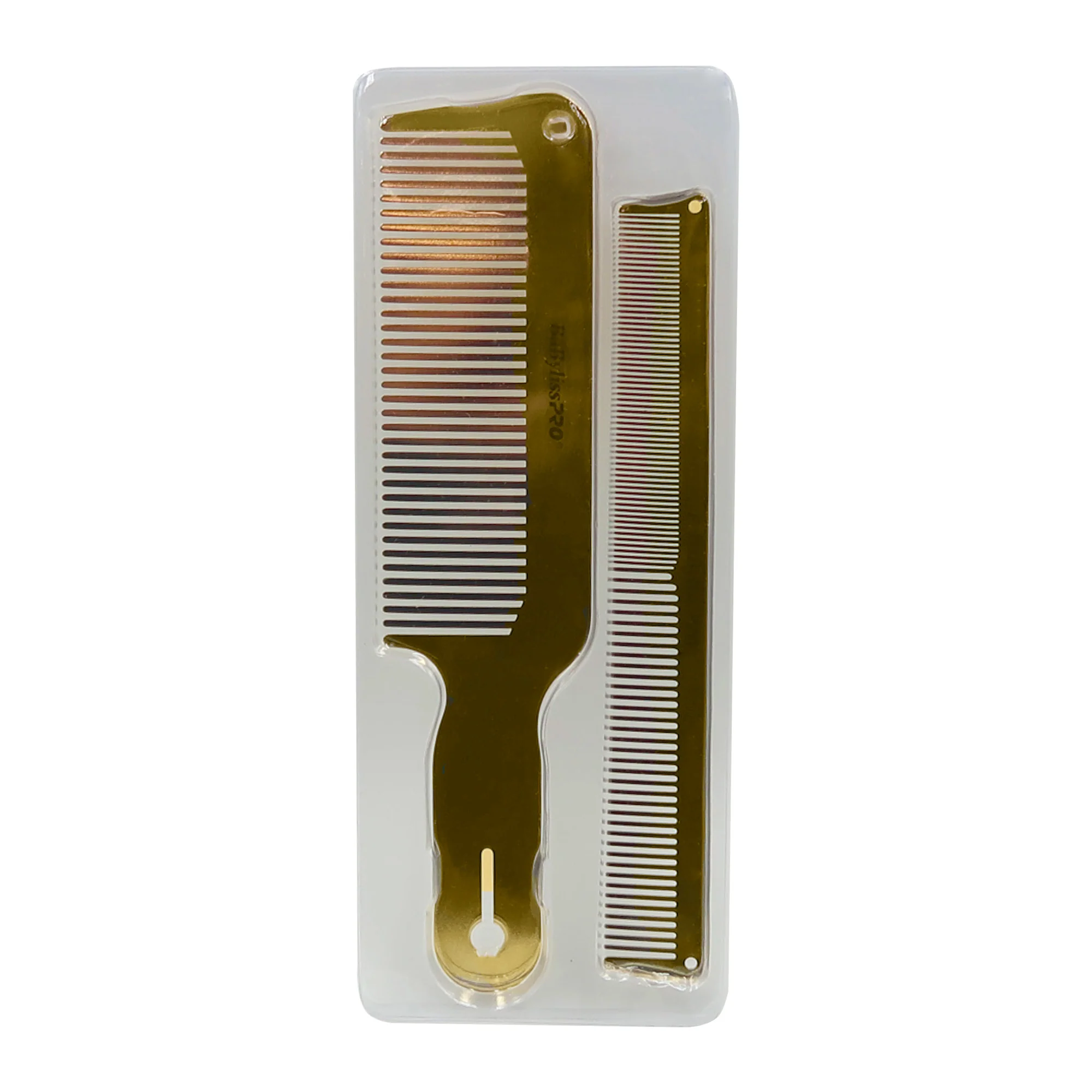 BaByliss Pro GOLDFX+ Lithium Outlining Trimmer FX787NG with FXONE GOLDFX Interchangeable-Battery Shaver FX79FSG and Metal Comb Set 9" Comb and 7.5" Comb - Image 10
