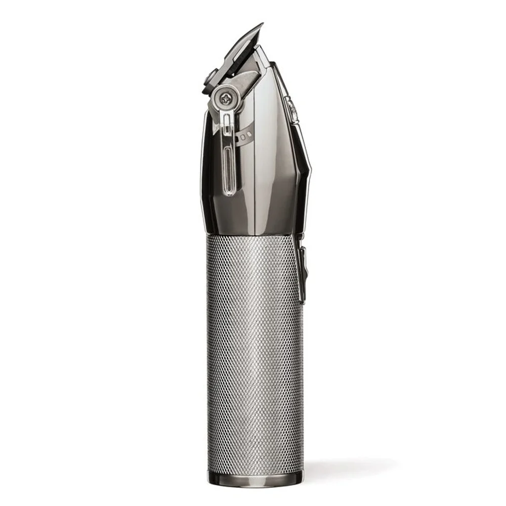 Babyliss Pro FX788S Silver FX Metal Lithium Cordless Trimmer with FX870S Cordless Clipper and Cordless Double Foil Shaver FXFS2S + Barber Apron - Image 5