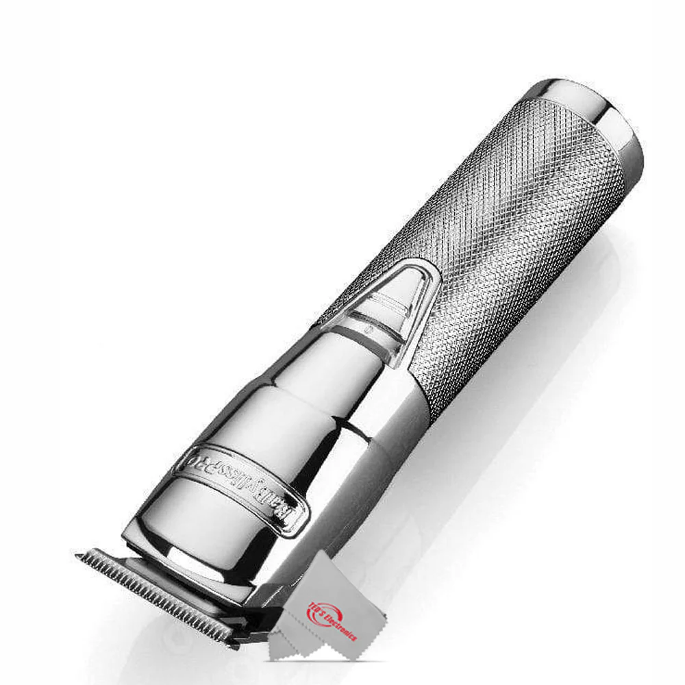 Babyliss Pro FX788S Silver FX Metal Lithium Cordless Trimmer with BaByliss Pro Barber Clipper and Trimmer Pouch - Image 3